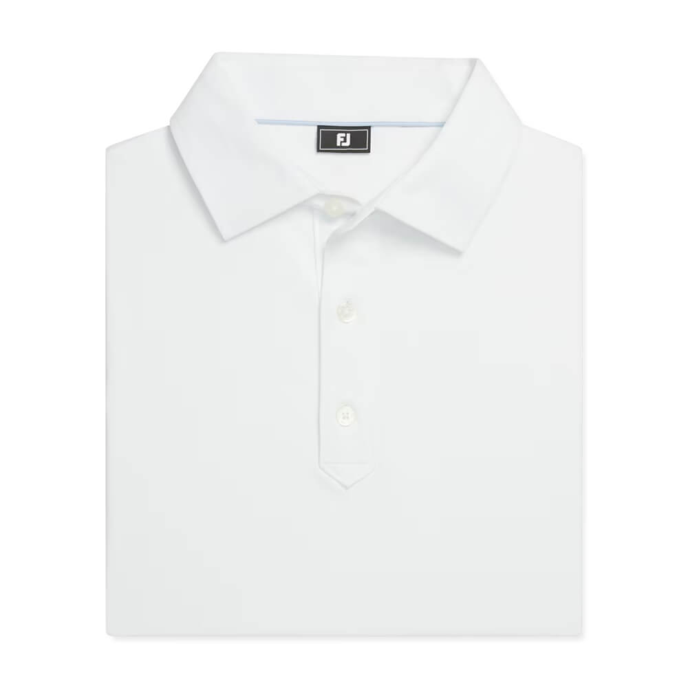Footjoy Men Solid Lisle Set on Placket 10