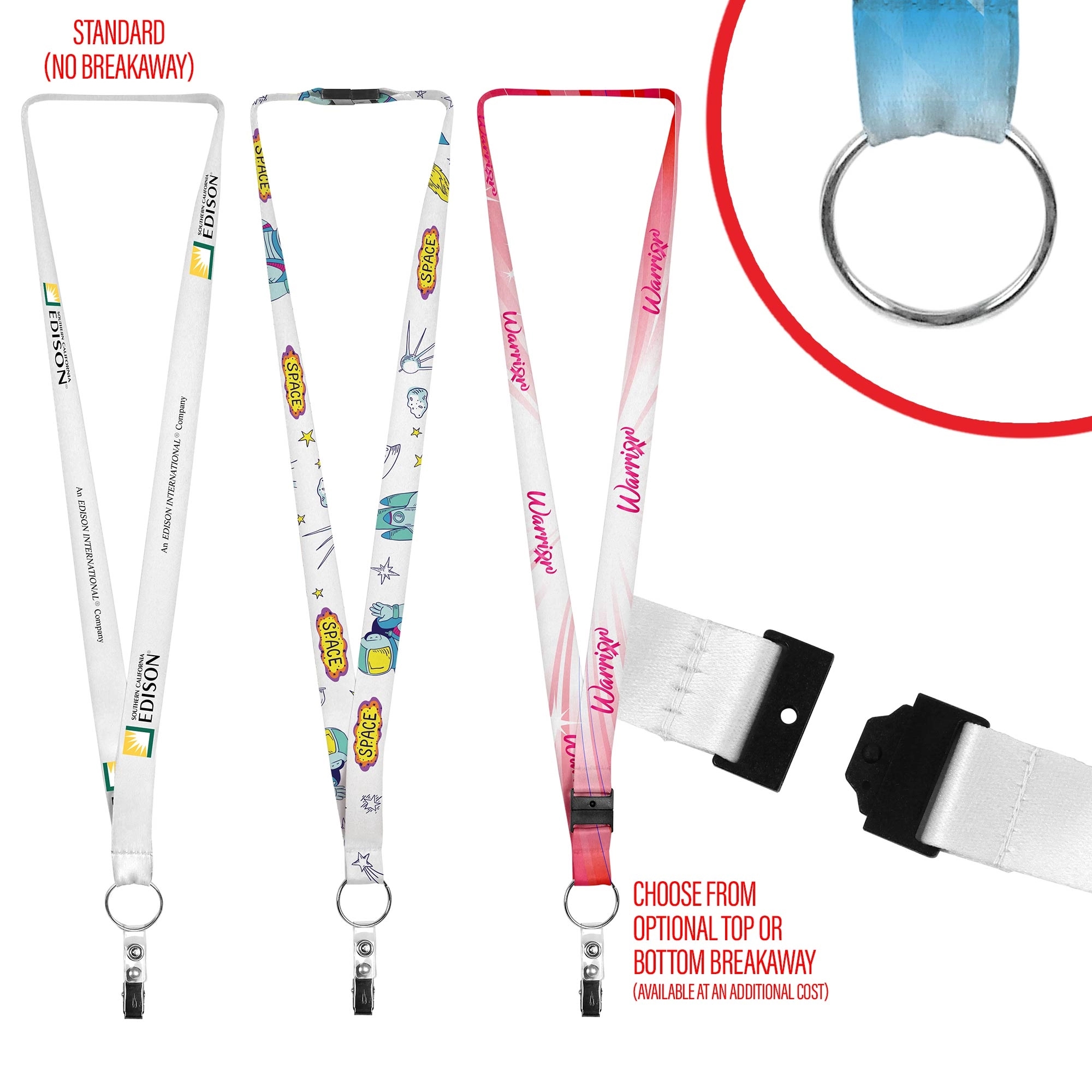 3/4" HD Sublimation Lanyard 3