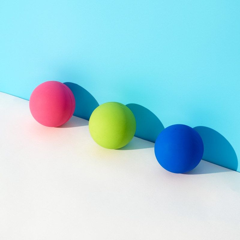 Massage Lacrosse Pin Rubber Solid Ball 6