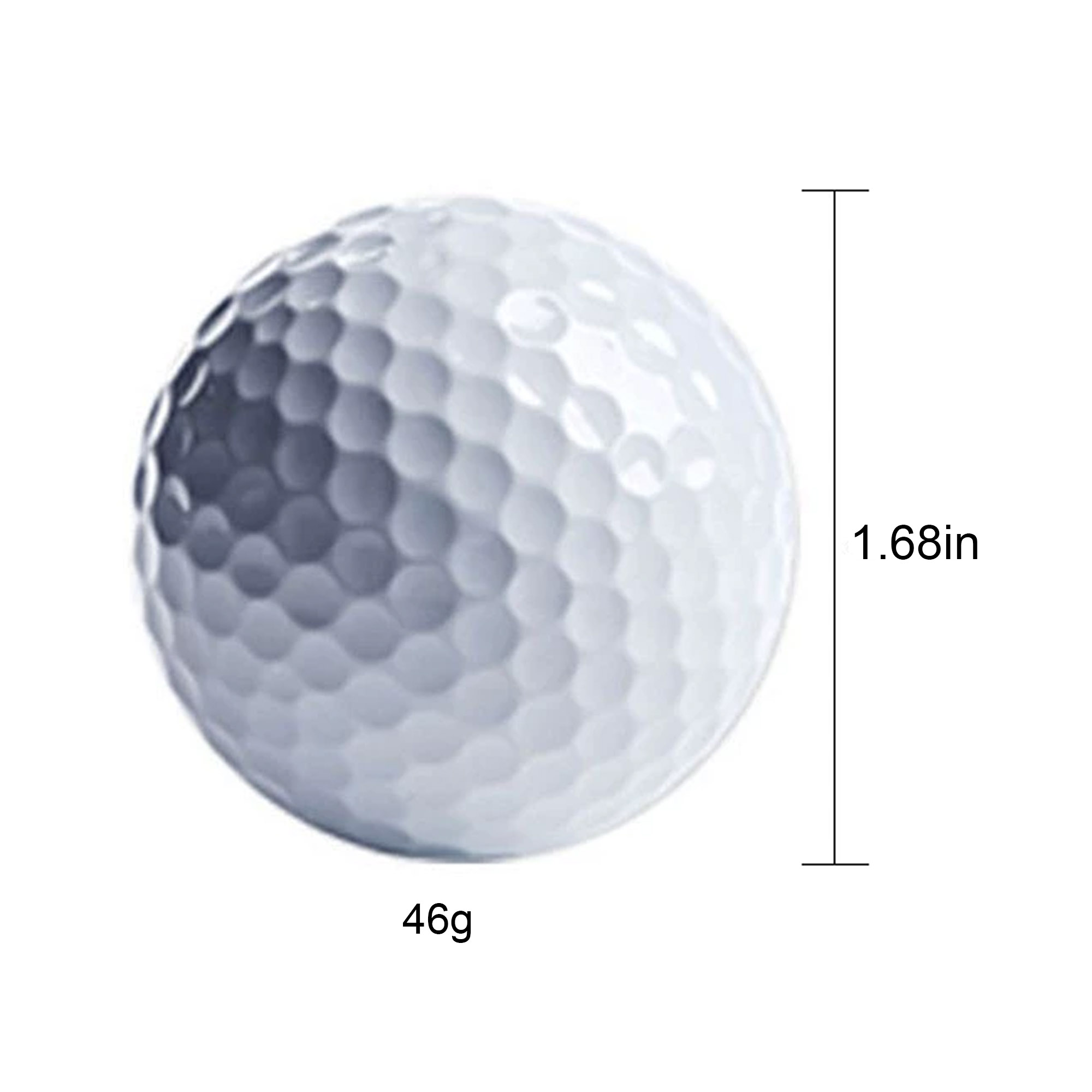 MOQ 100 pcs Custom Golf Balls 2