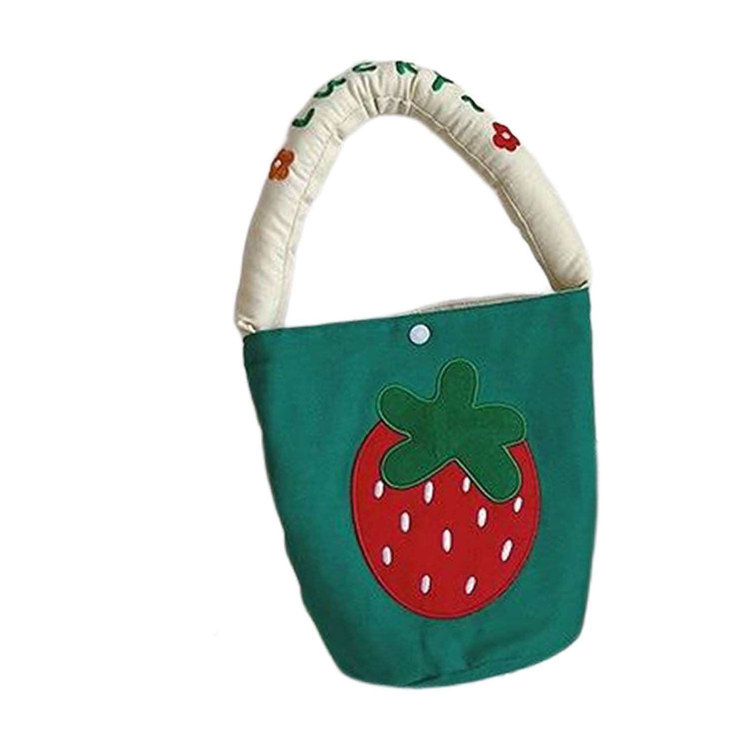 Children Cute canvas handbag, custom tote bag with logo imprint 2
