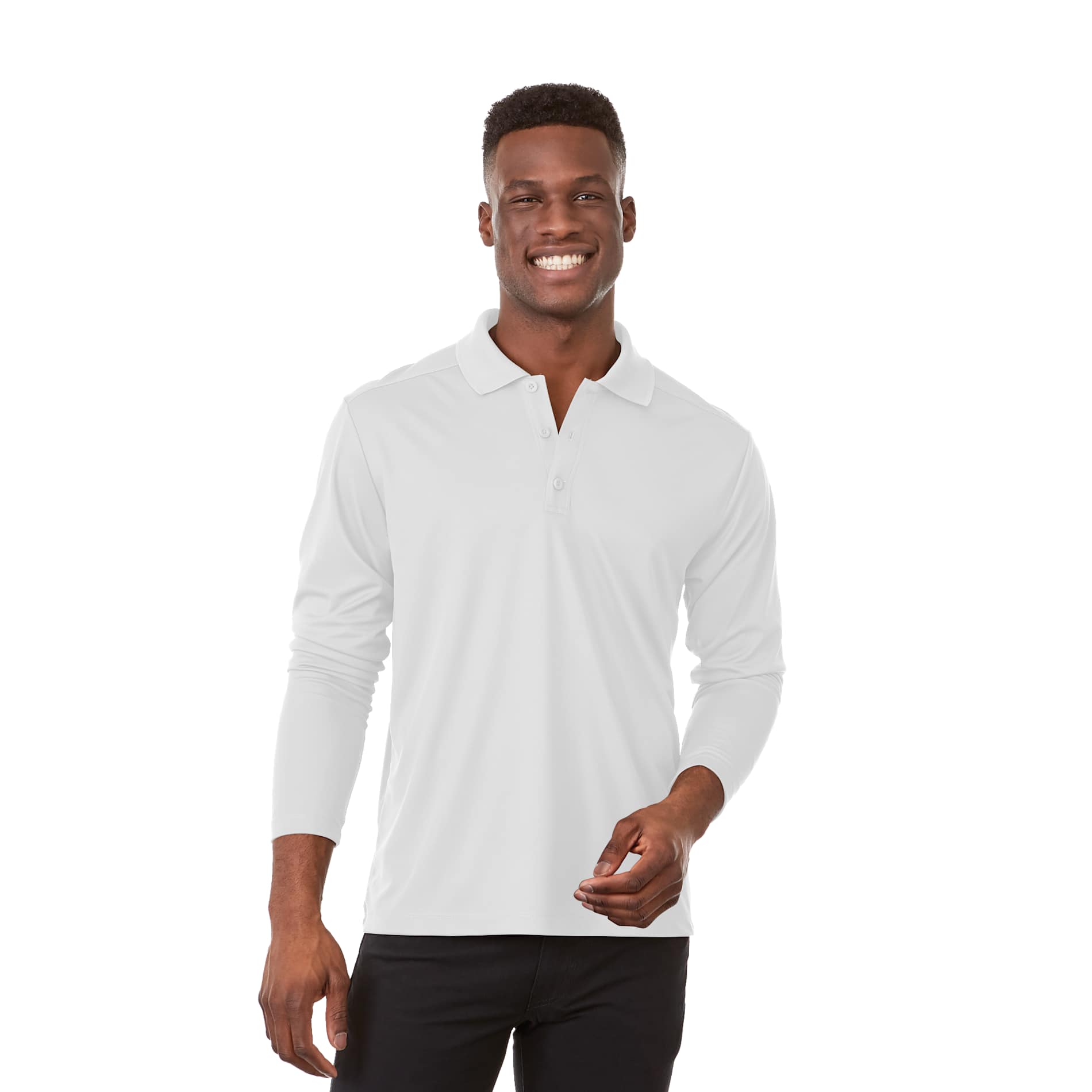 Men's MORI Long Sleeve Polo