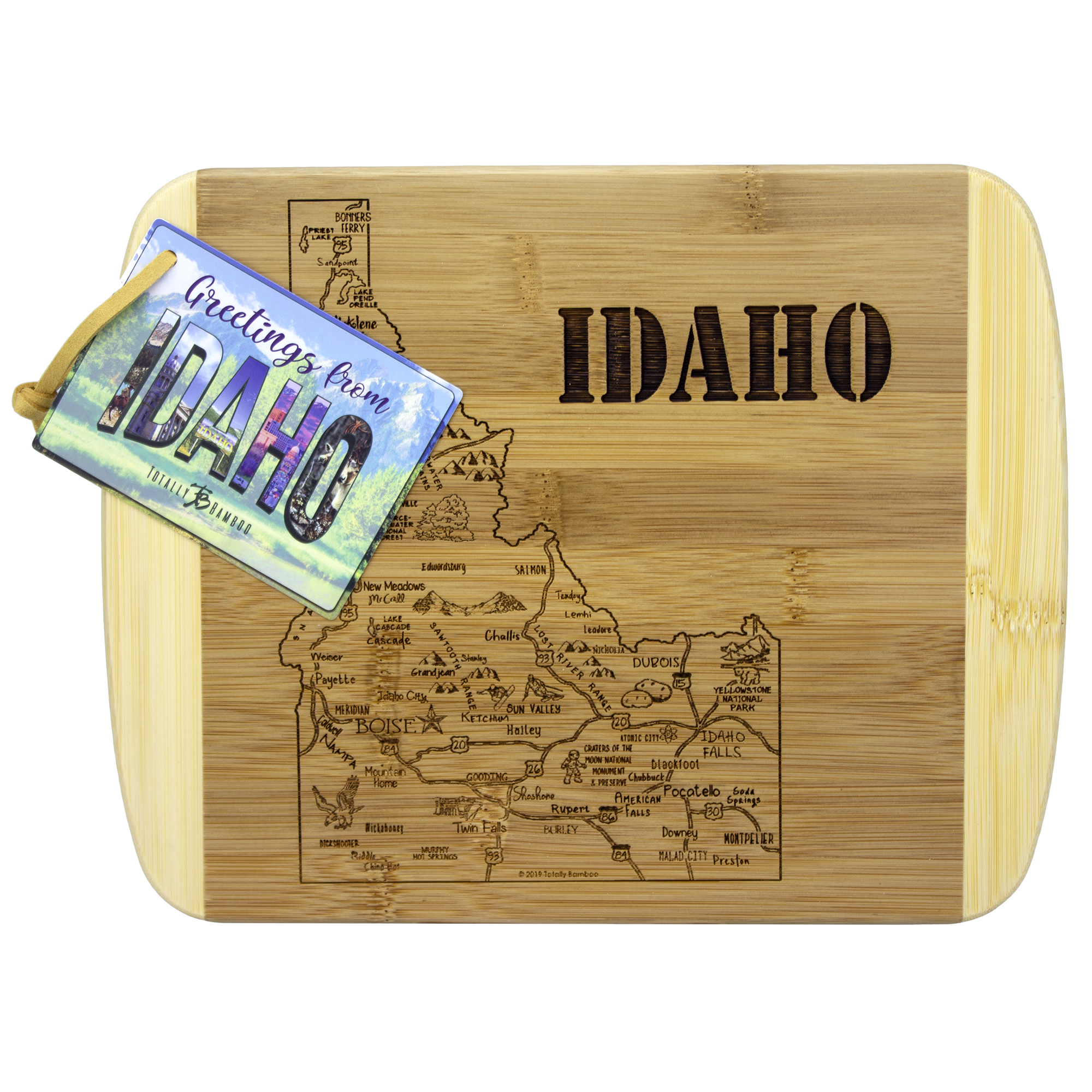 A Slice of Life Idaho Serving & Cutting Board 8