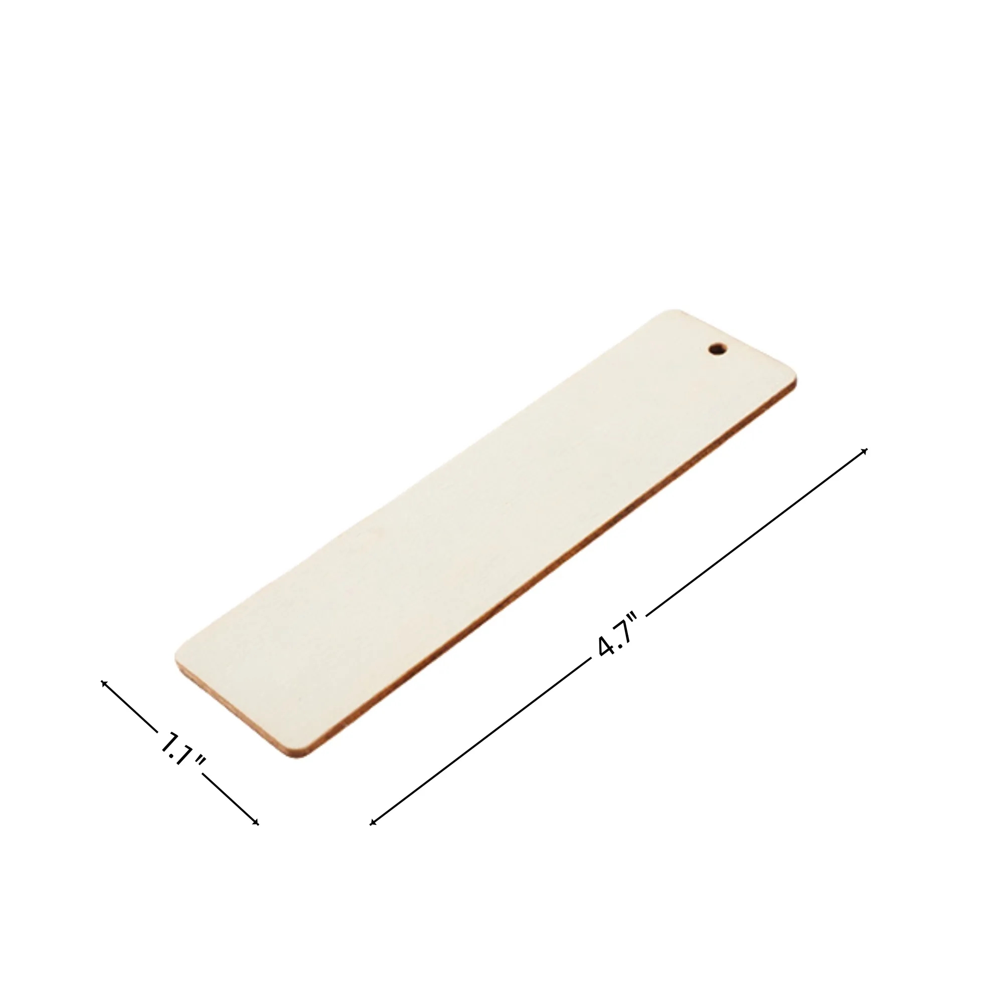 Wood Bookmarks DIY Tags Blank Wooden Chips With Hemp Ropes 5
