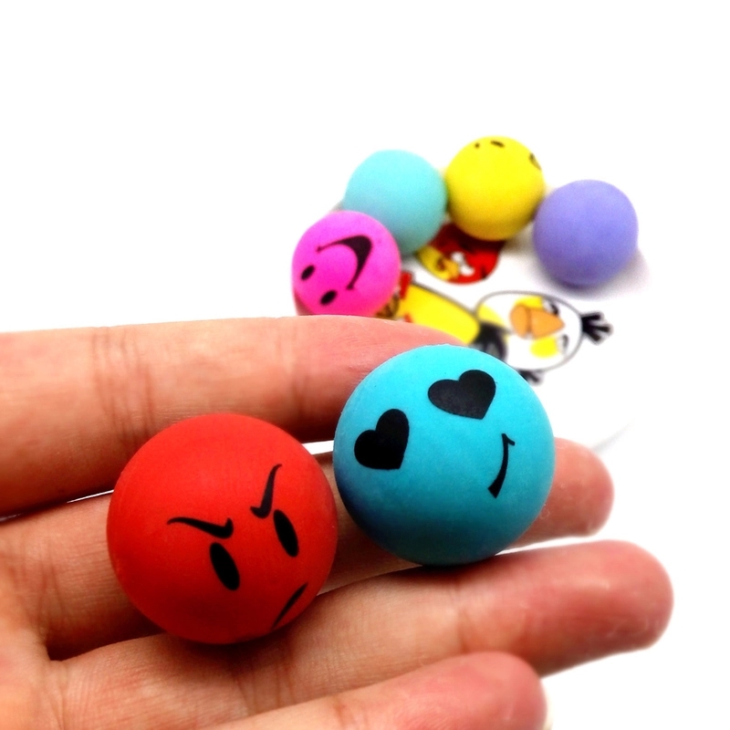Custom Imprint Round Ball Eraser 3