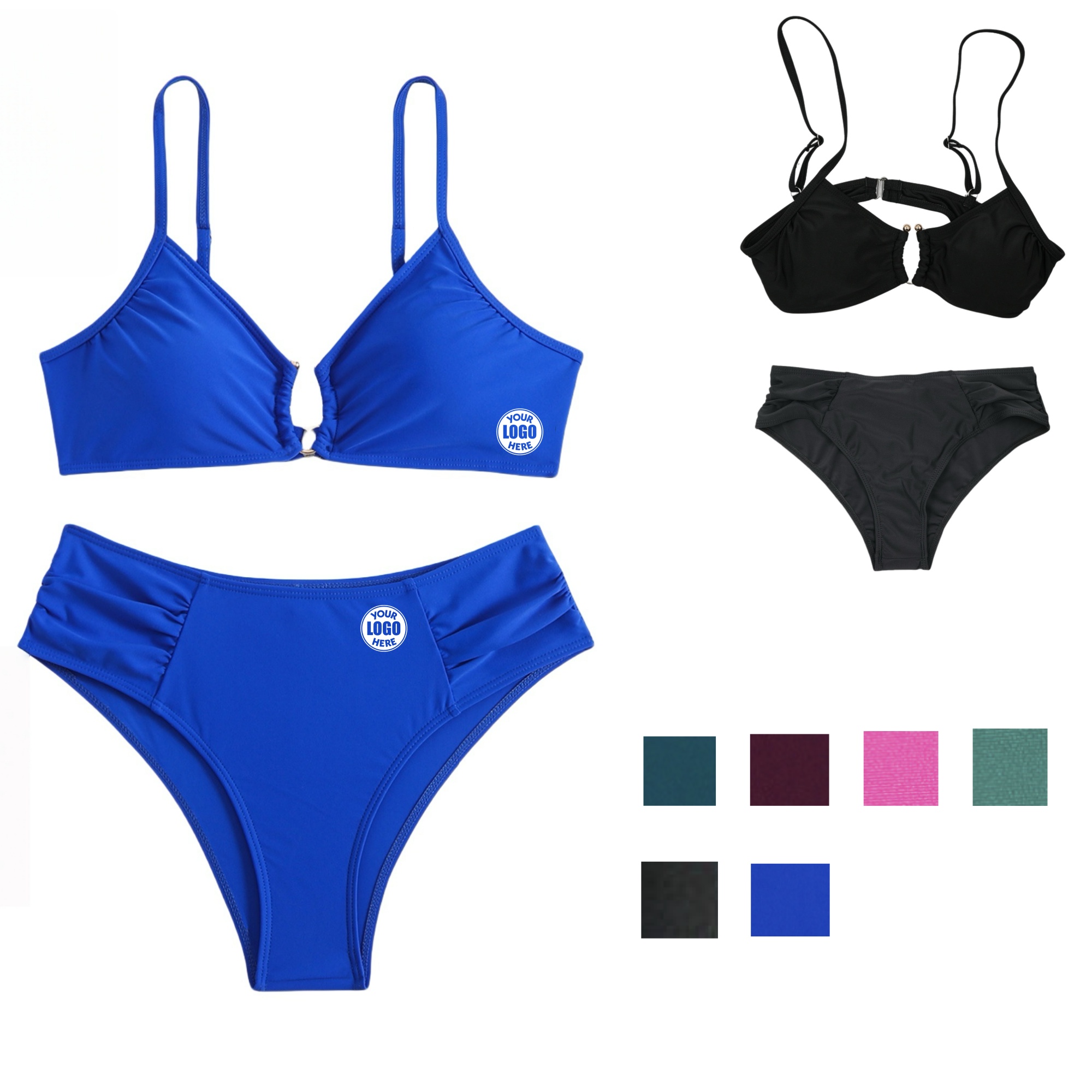 Women Two Piece Bikini Swimsuit 2