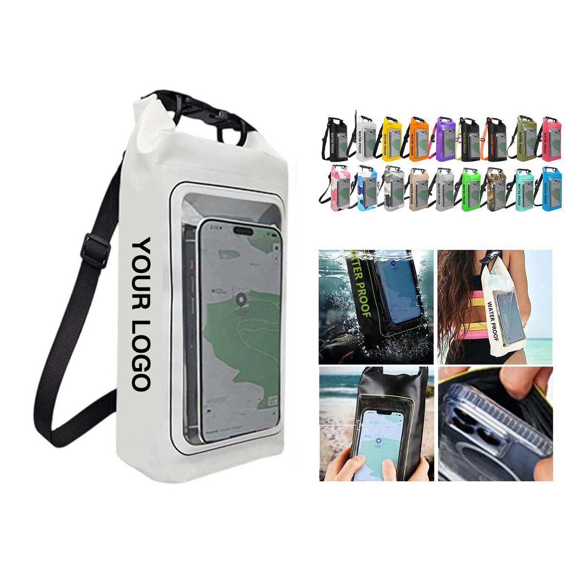 Outdoor Crossbody Bag with IPX6 Waterproofing 5
