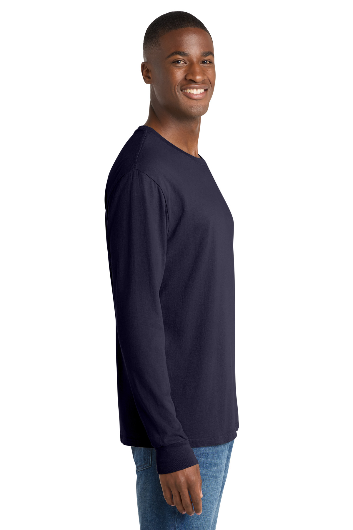 Port & Co Beach Wash Garment-Dyed Long Sleeve Tee PC099LS 88