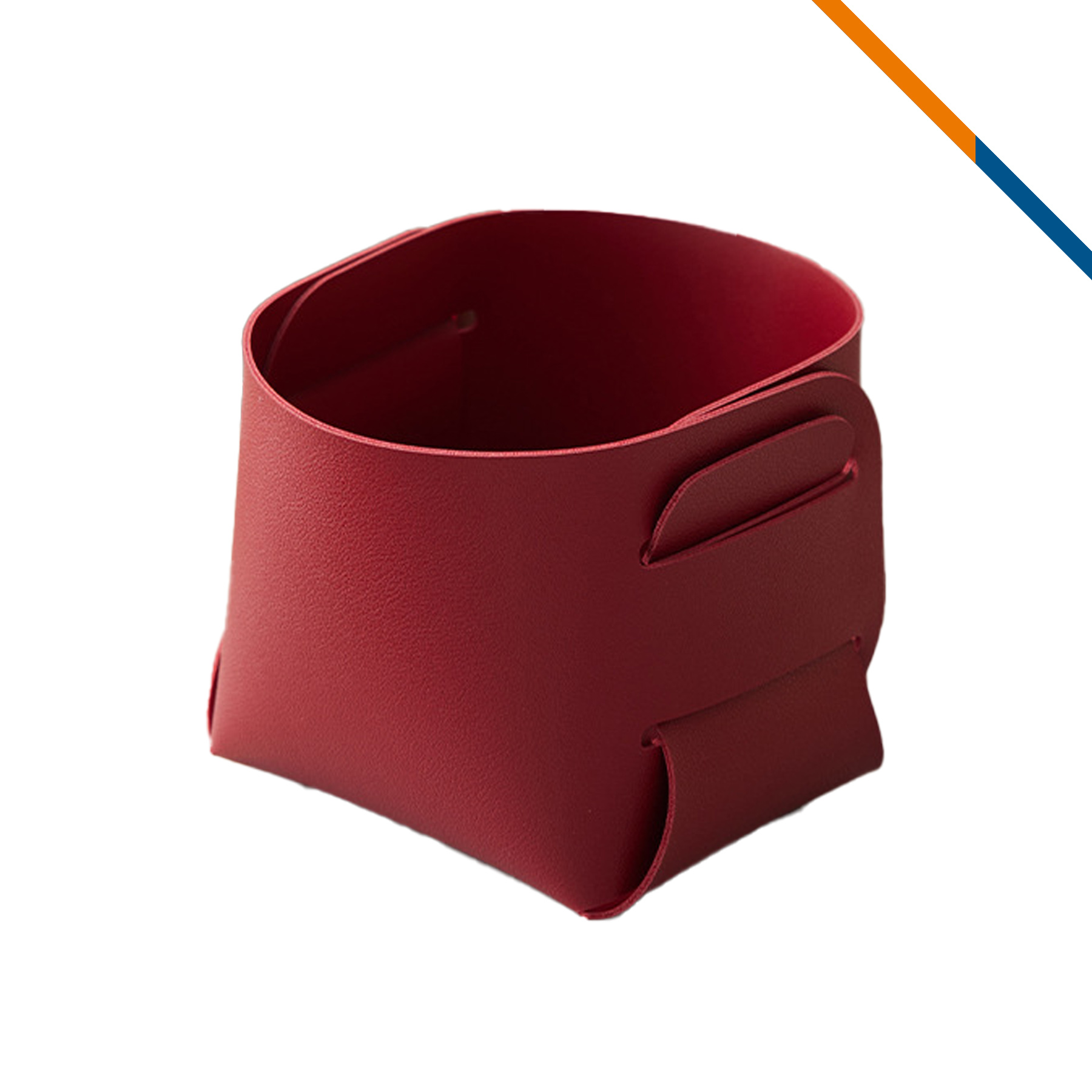 TidyLea PU Leather Foldable Desktop Storage Box 8