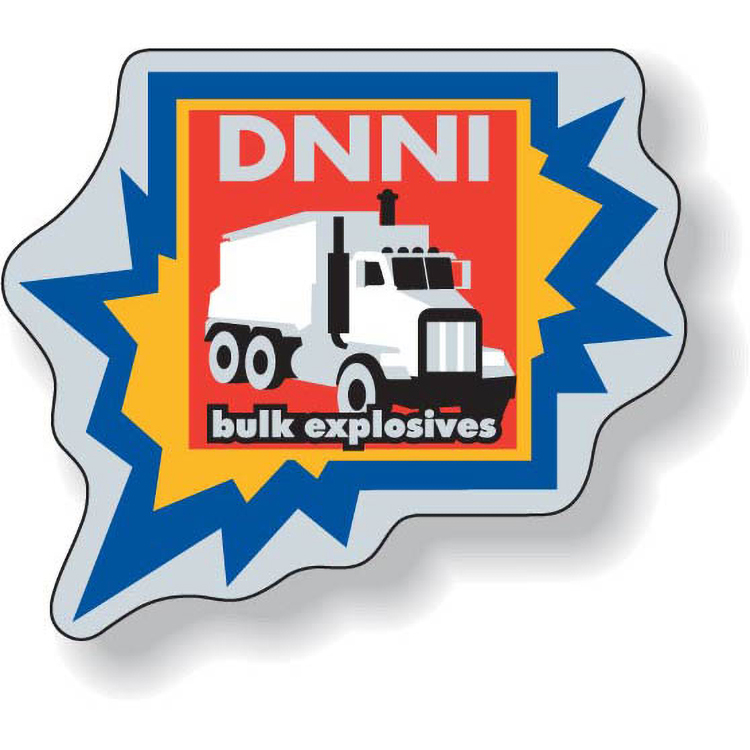 12.1 to 16 Sq. Inch Custom Silver Matte Polyester Decal