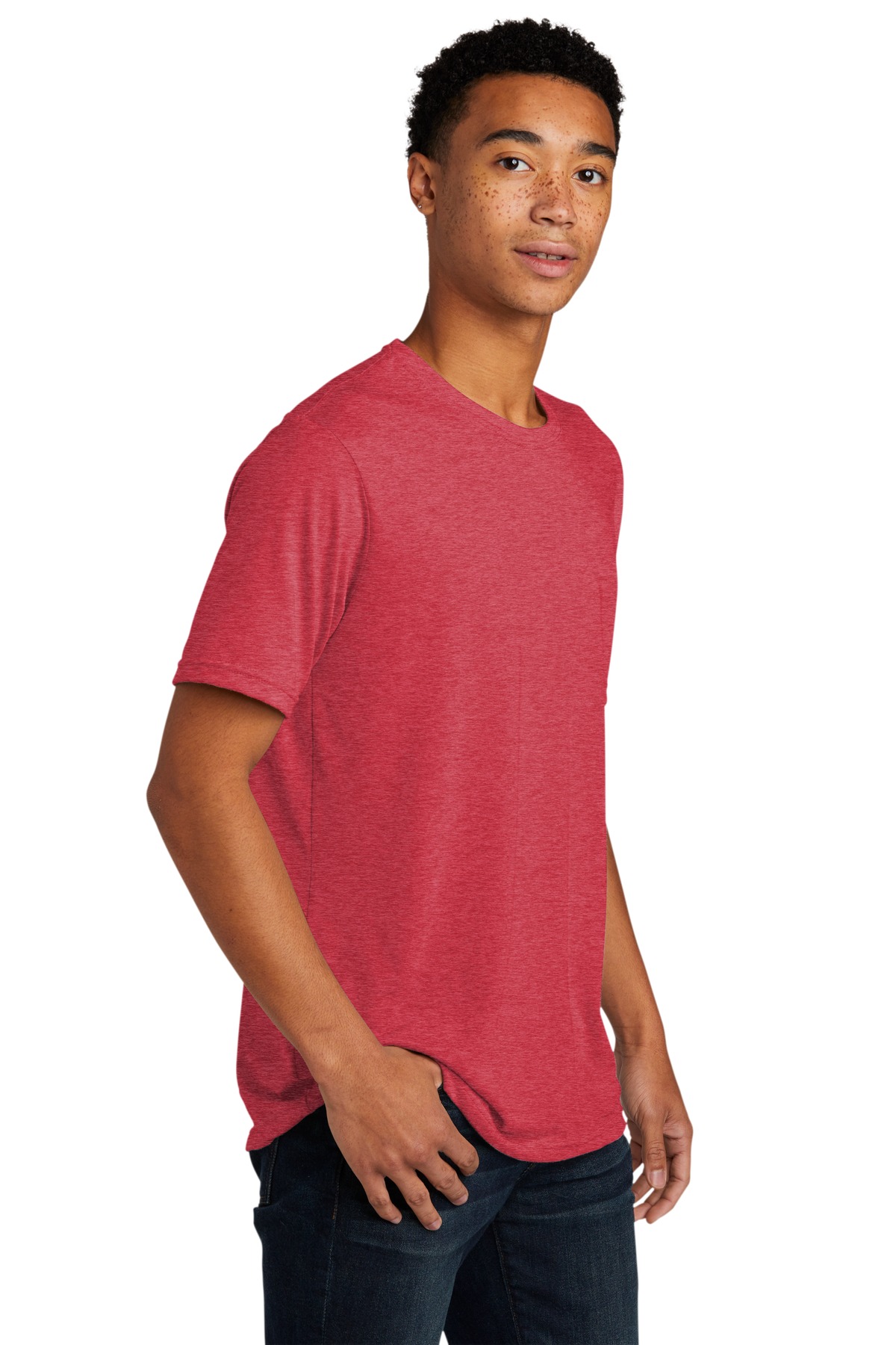 Next Level Apparel Adult Poly/Cotton Tee. NL6200 100