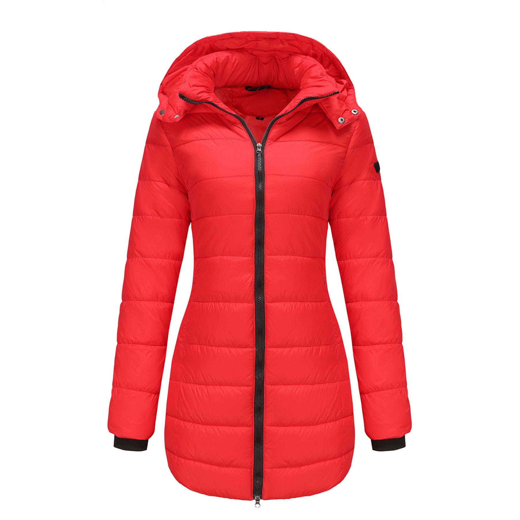 Hooded Puffer Coat 8