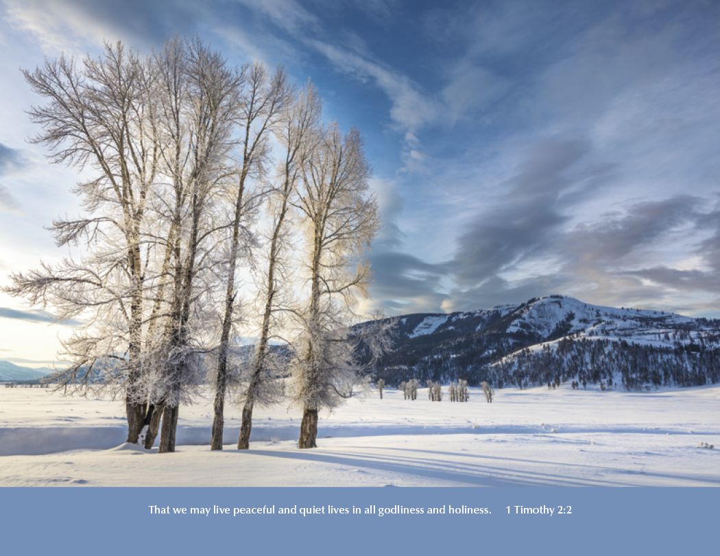 Good Value™ Eternal Word - Stapled Calendar