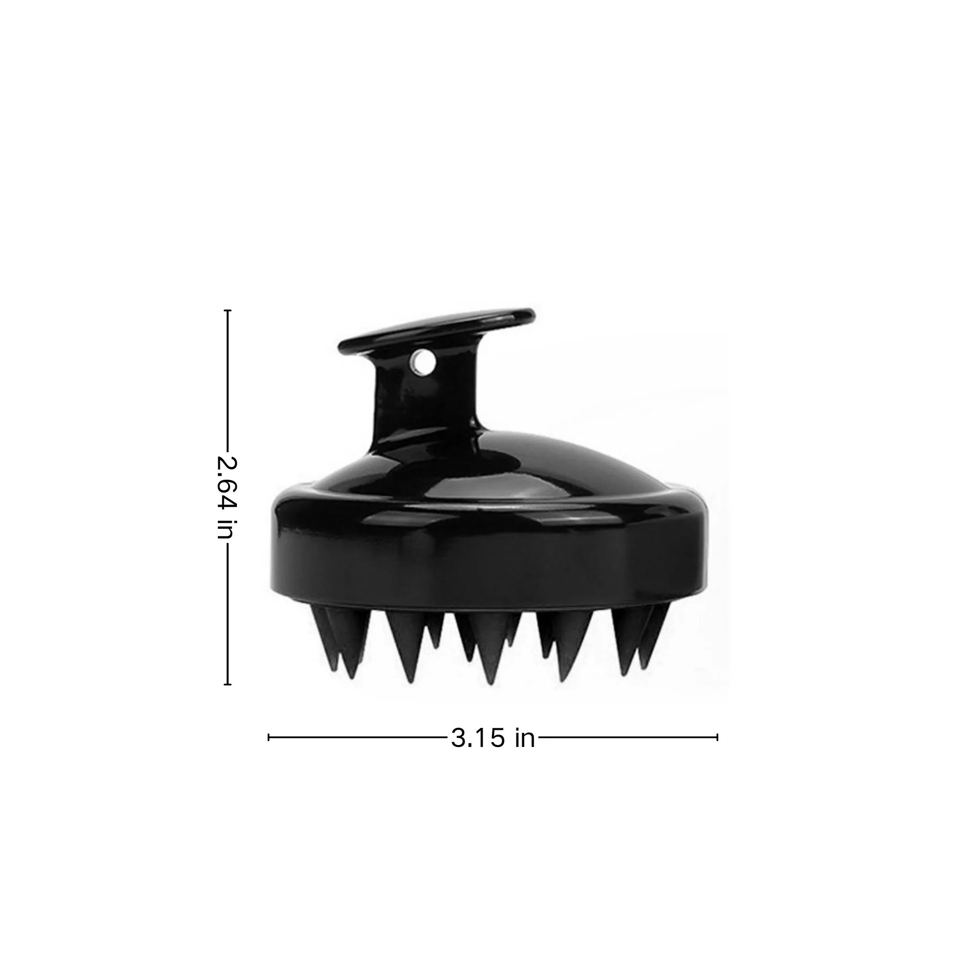 Silicone Soft Scalp Massage Shampoo Brush 4