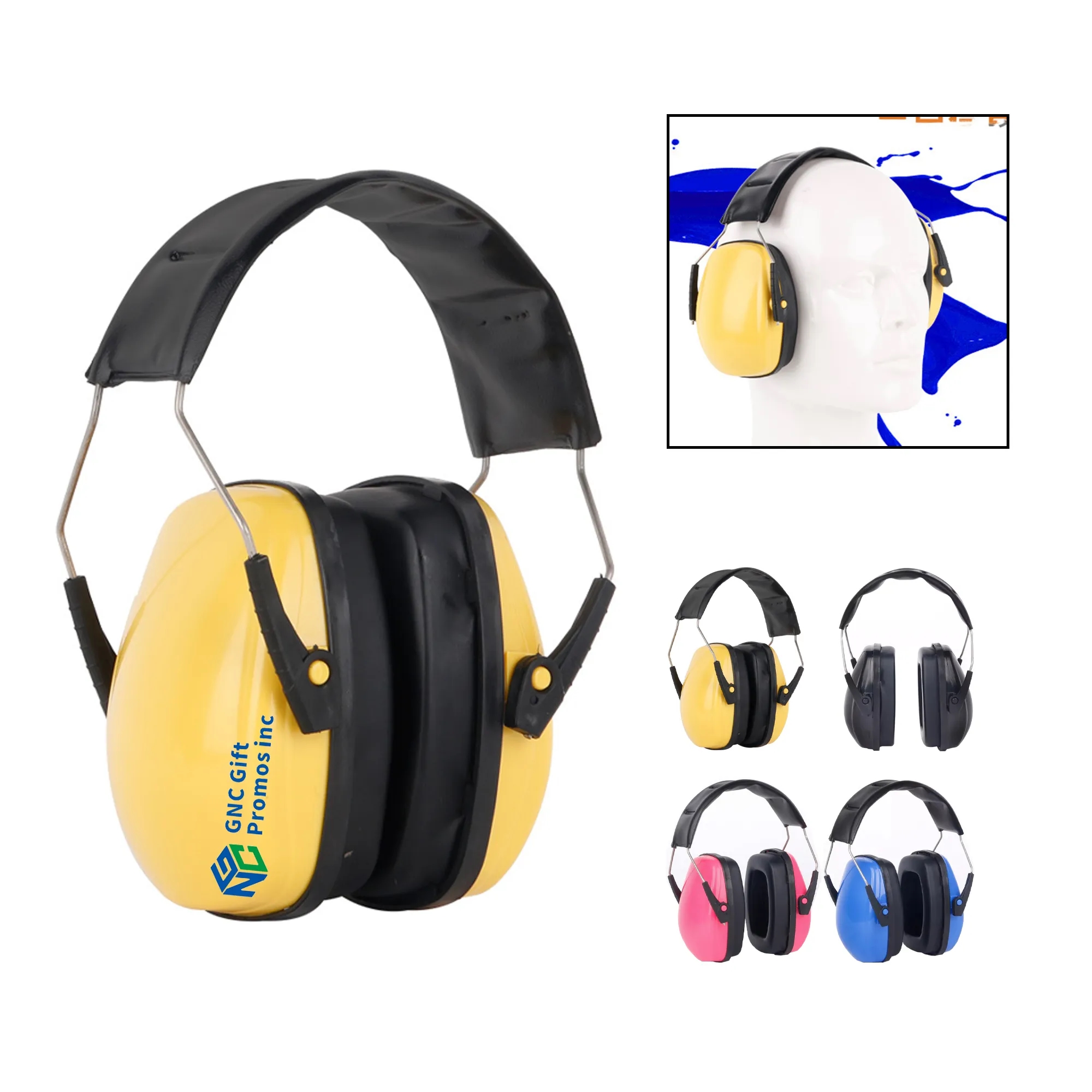 Children's Noise Reduction Sound Isolating Earmuffs 6.2" x 6 1
