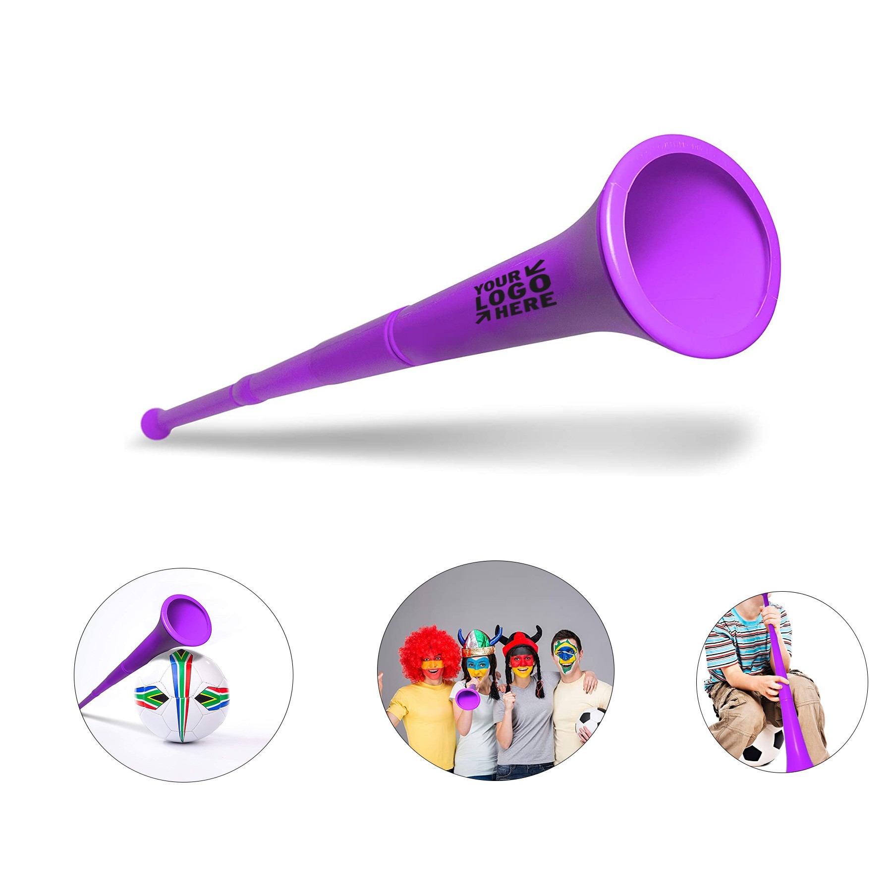 Windy City Novelty World Cup Collapsible Stadium Horn 1