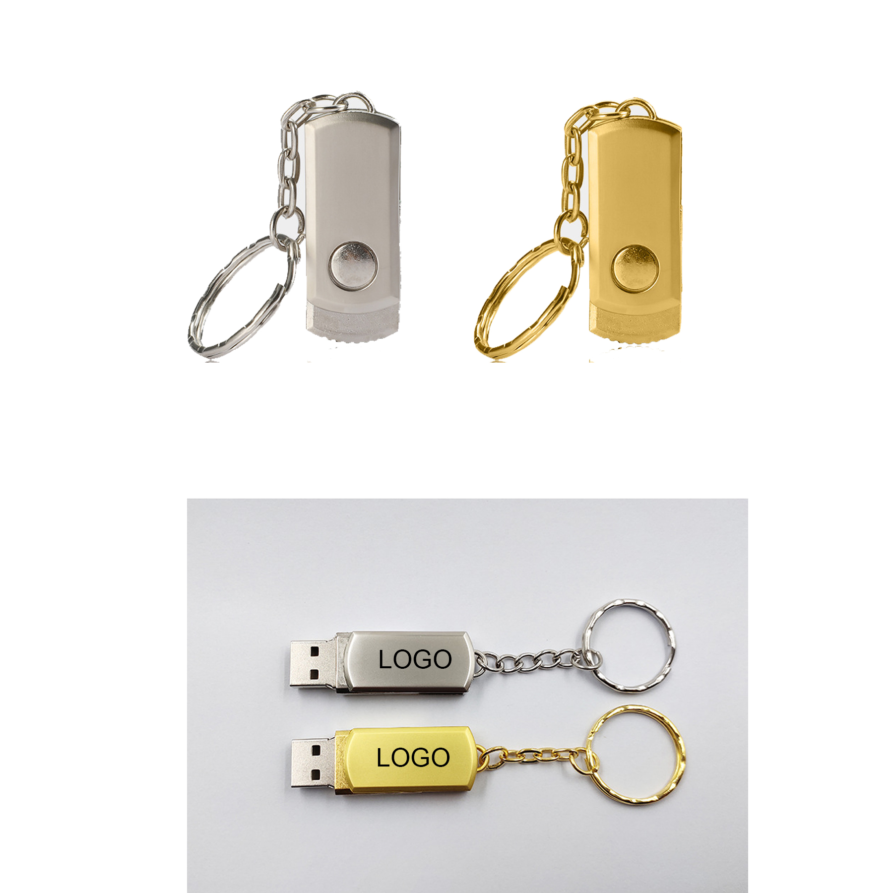 8GB Keychain USB Flash Drive 2