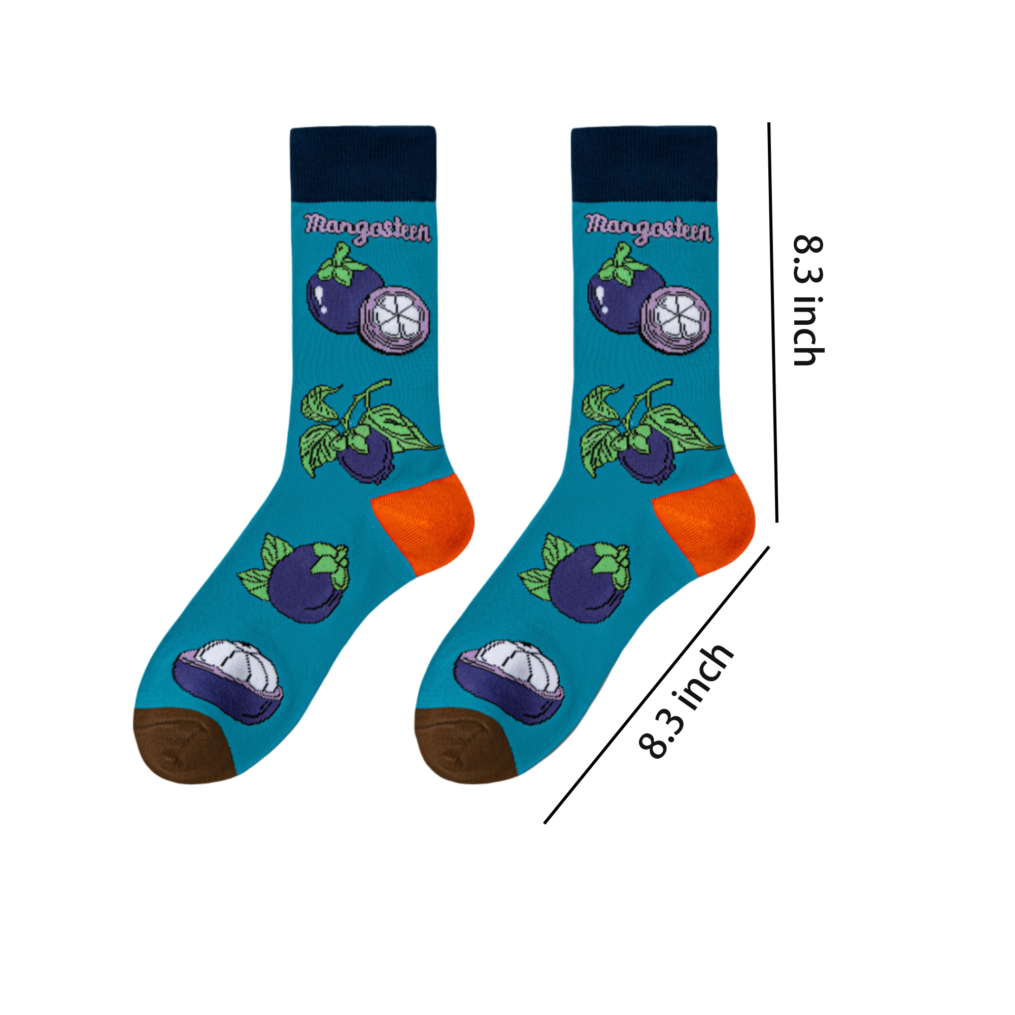 Full Color Cotton Jacquard Socks 2
