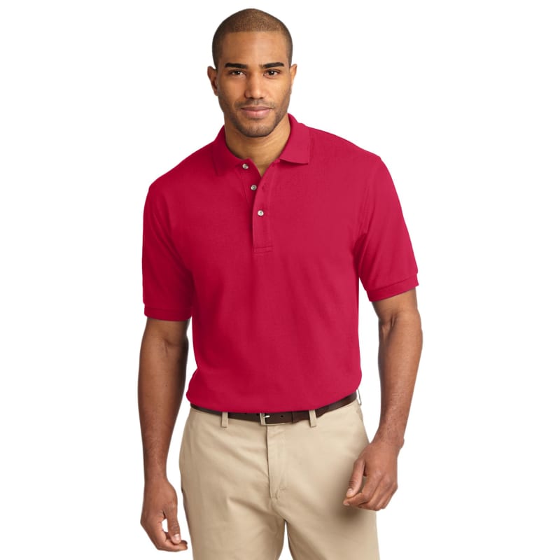 Port Authority Heavyweight Cotton Pique Polo. 61