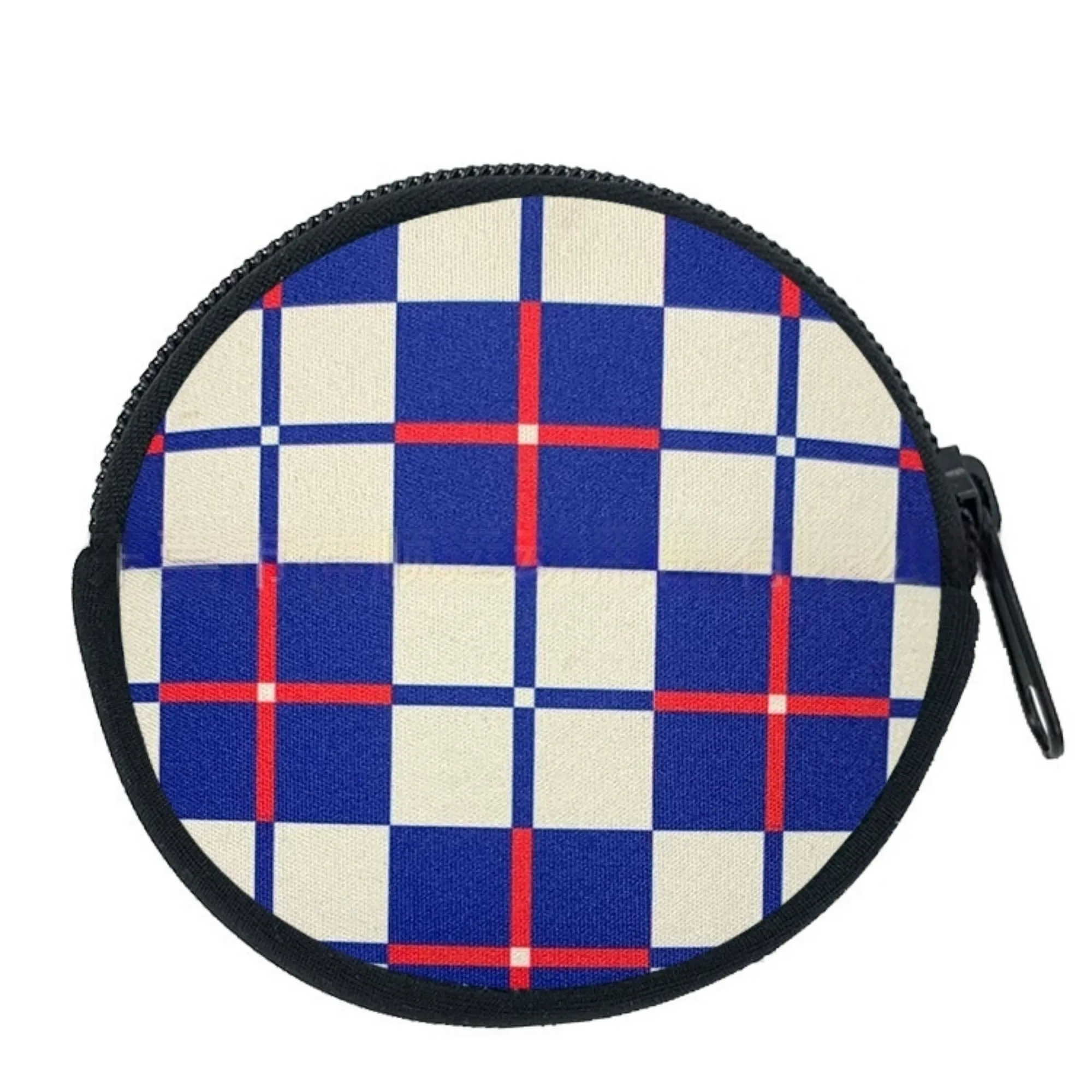 Durable Soft Neoprene Sporty Circle Coin Purse Outdoor 4