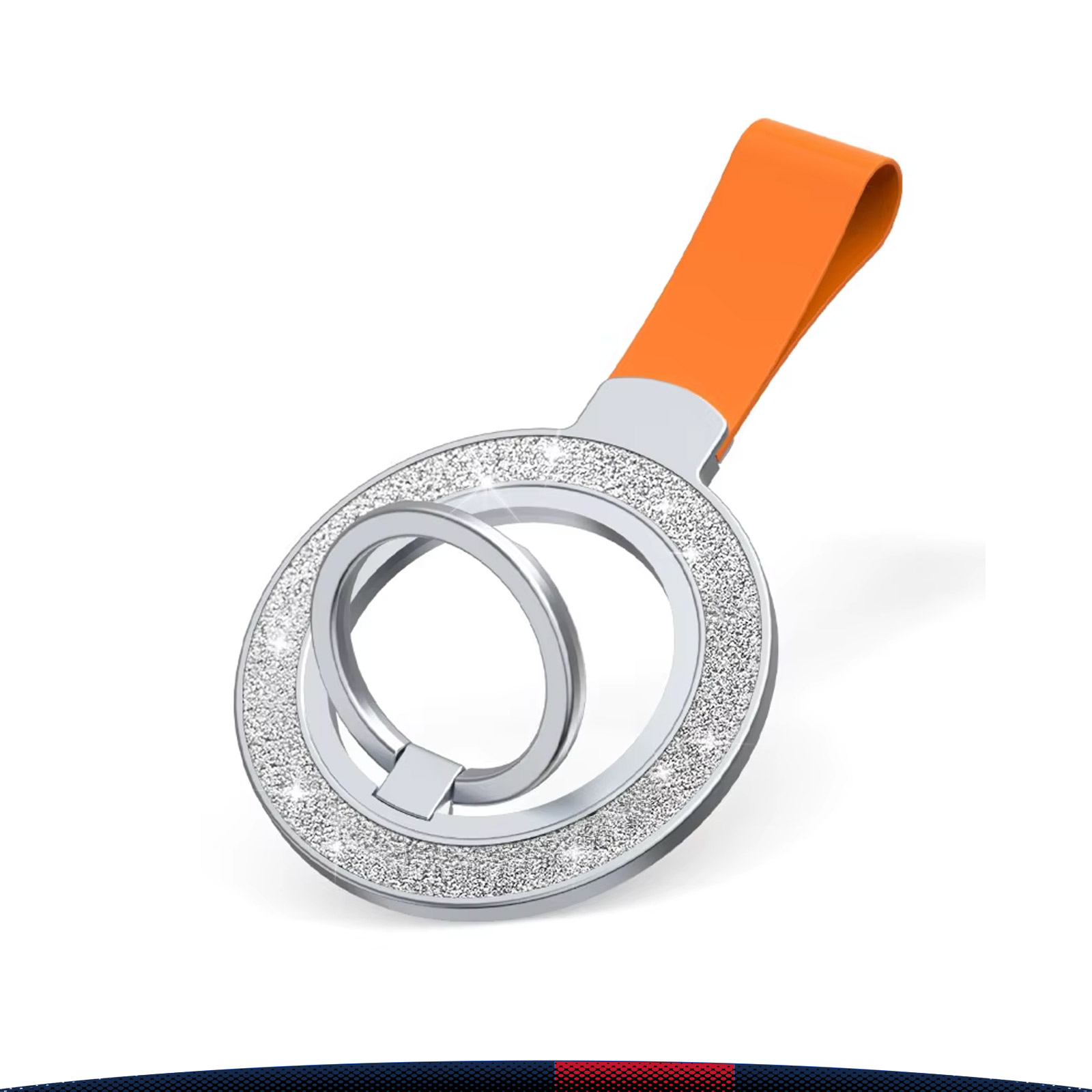 Wilkes DualMag Glitter Magnetic Phone Ring Holder 9