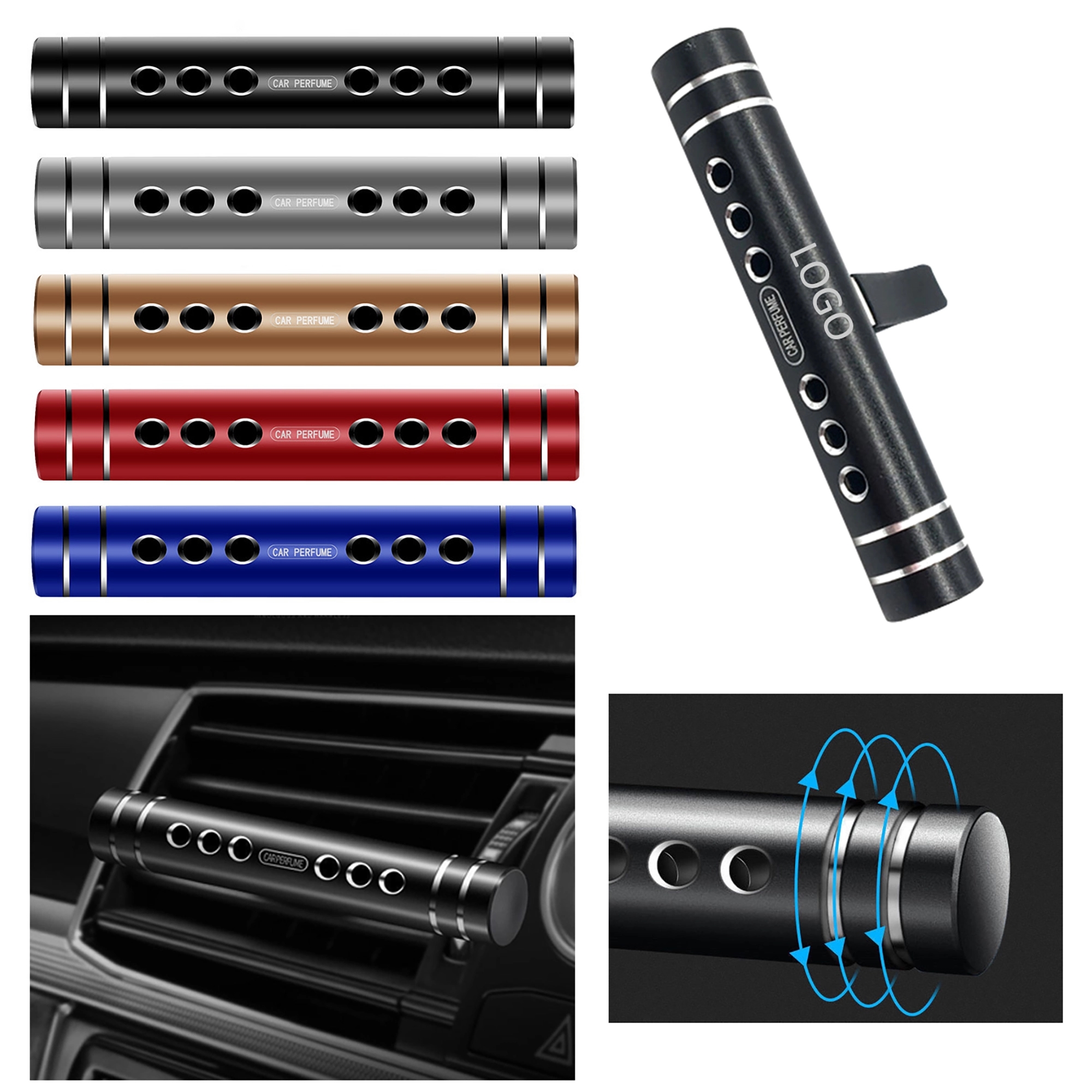 Car Essential Oil Diffuser Vent Clip 1