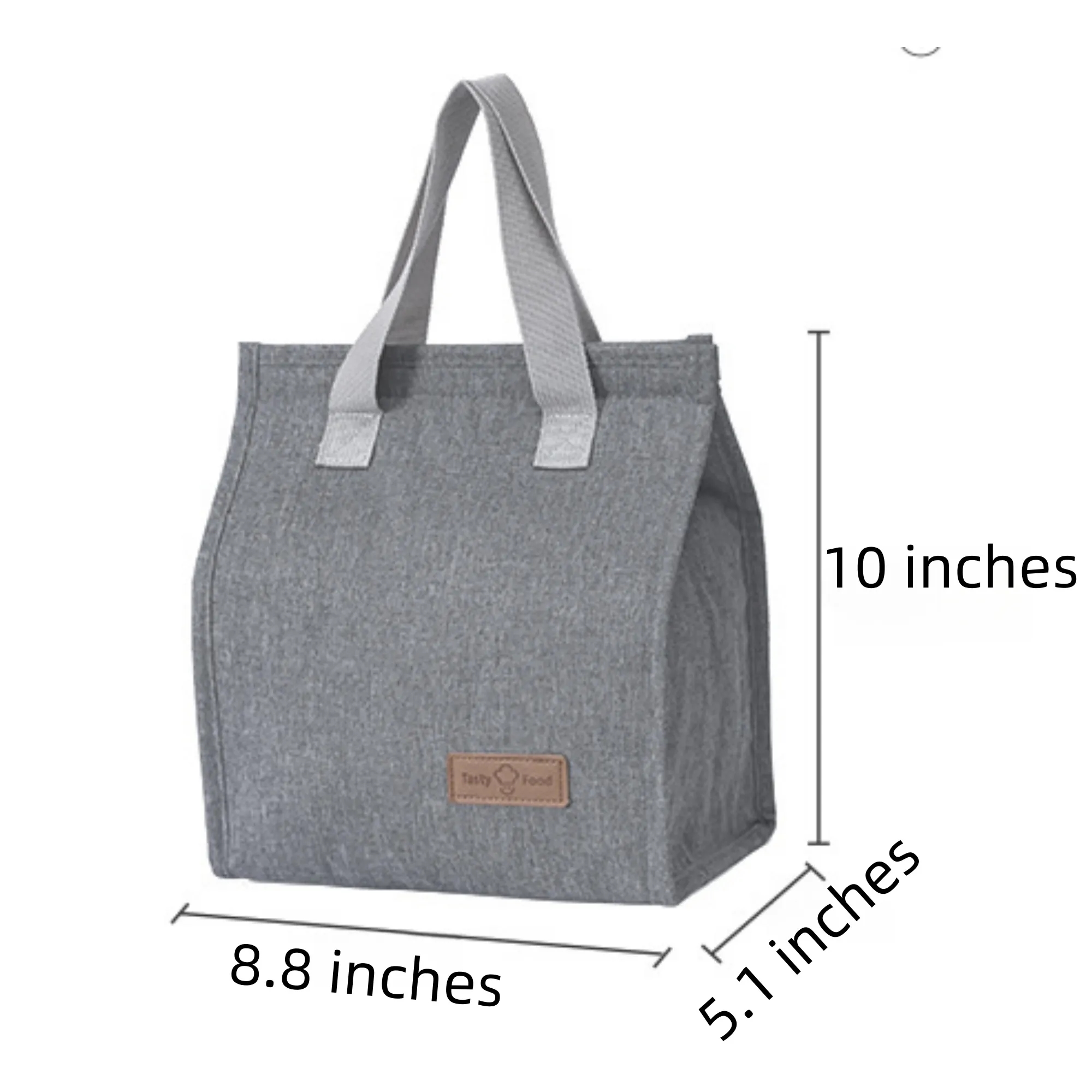 Custom Logo Aluminum Foil Lunch Thermal Insulation Bag 9