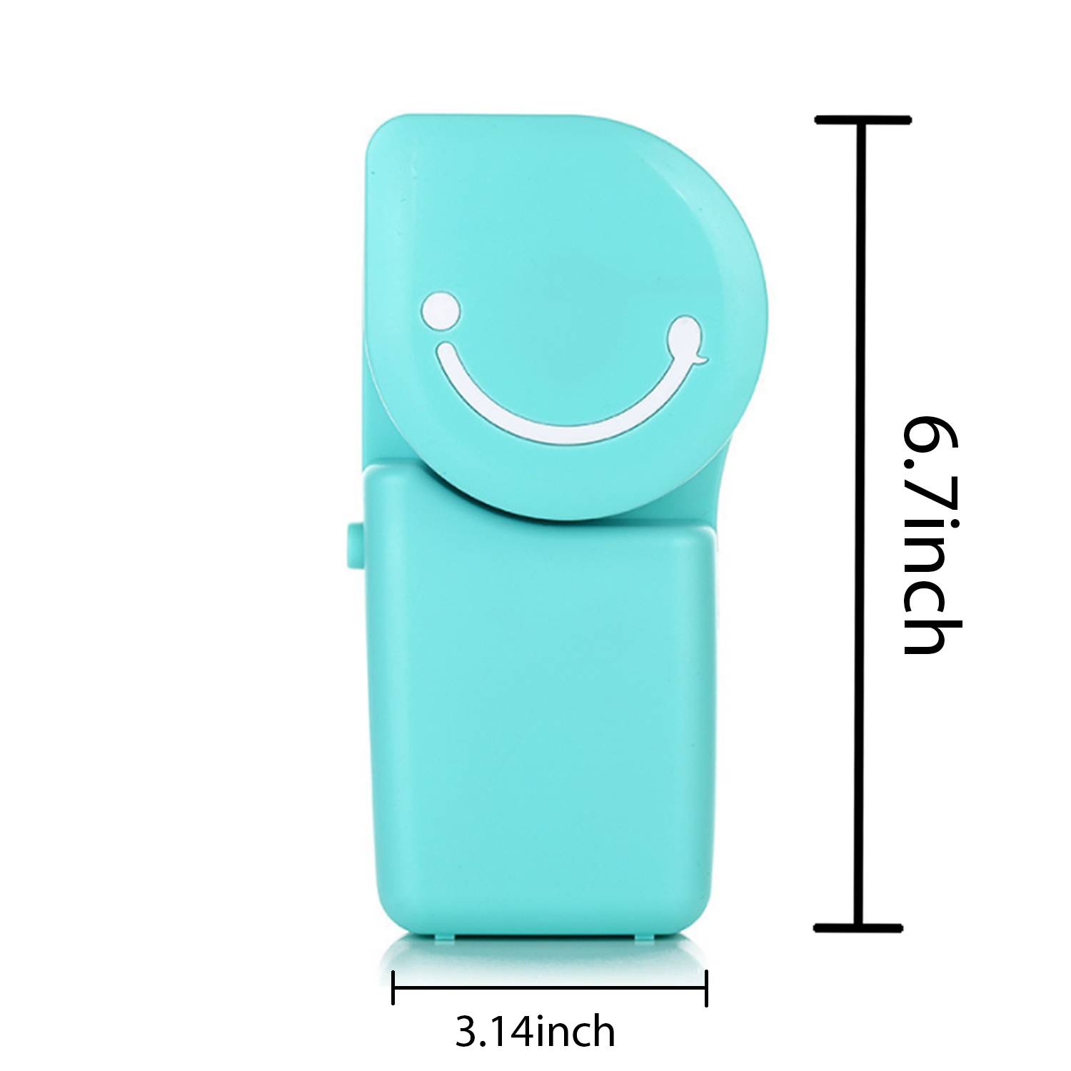 USB charging portable handheld leafless fan 3