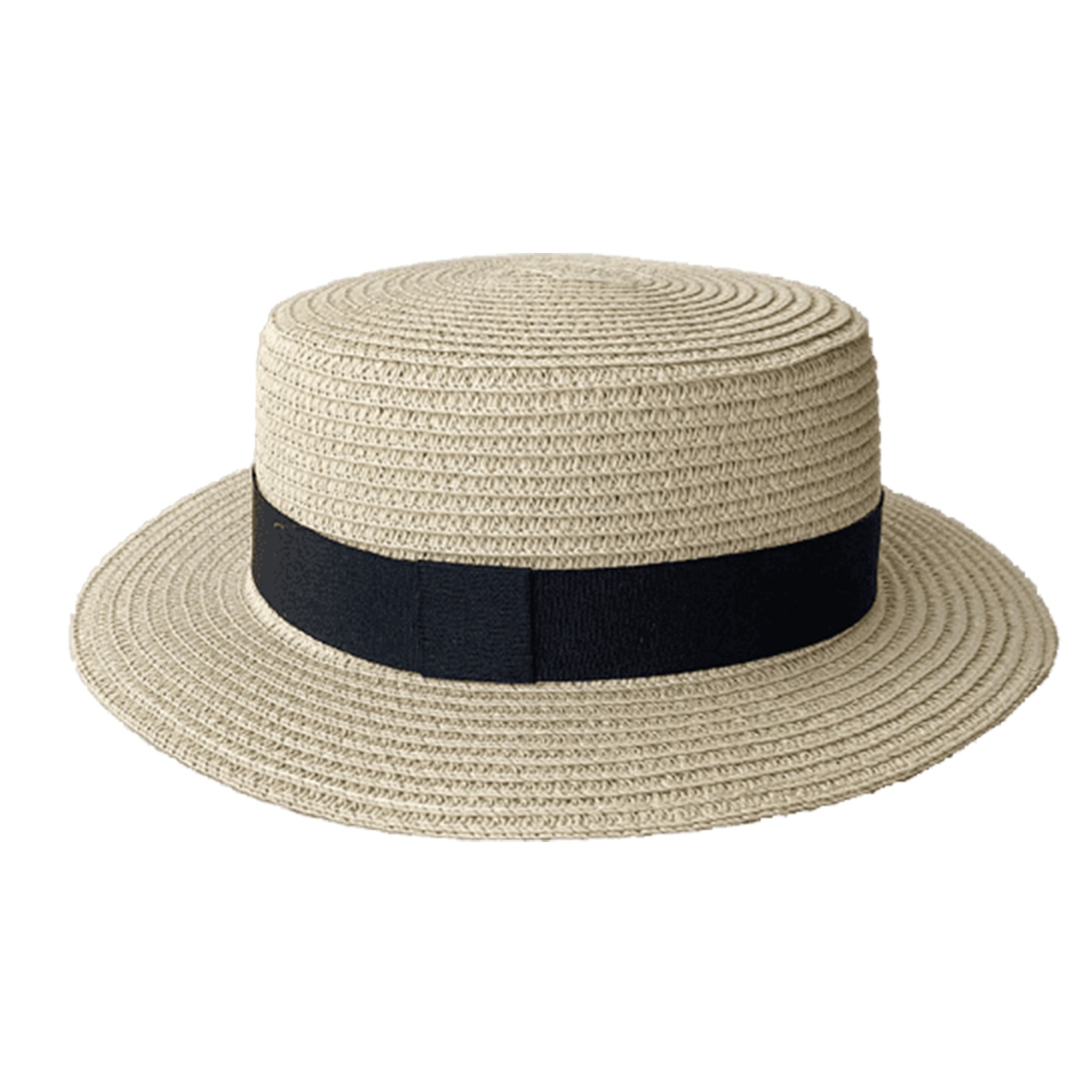 Korean Flat Protective Straw Hat 3