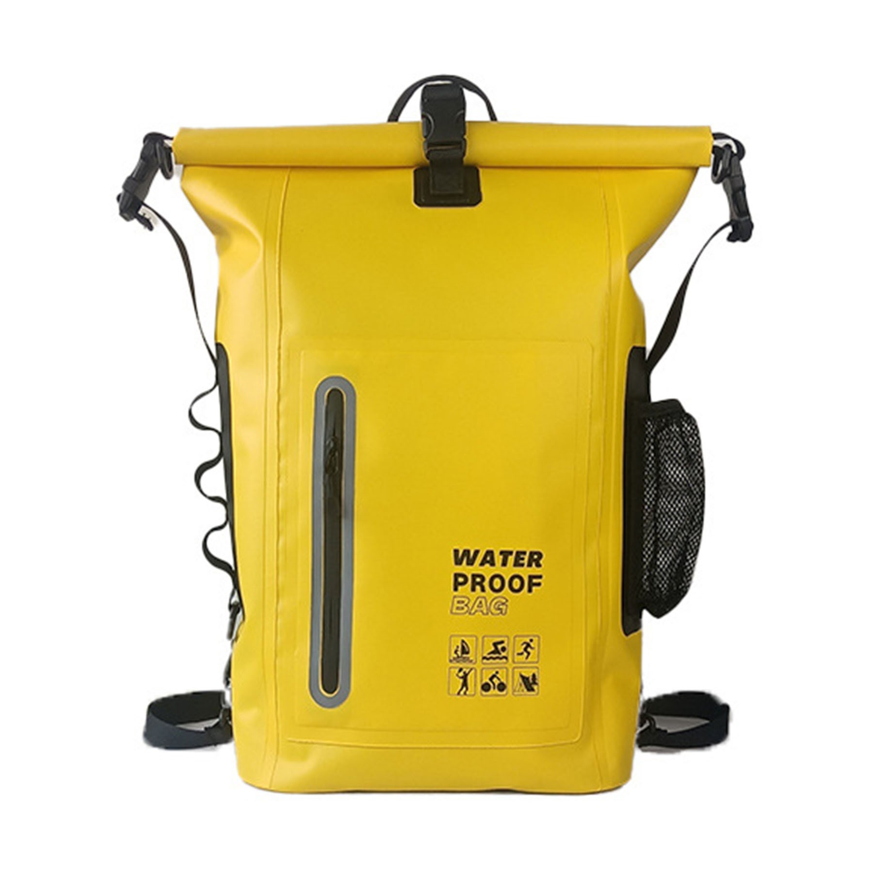 PVC Outdoor Waterproof Large Capacity Hiking Backpack Bag 3