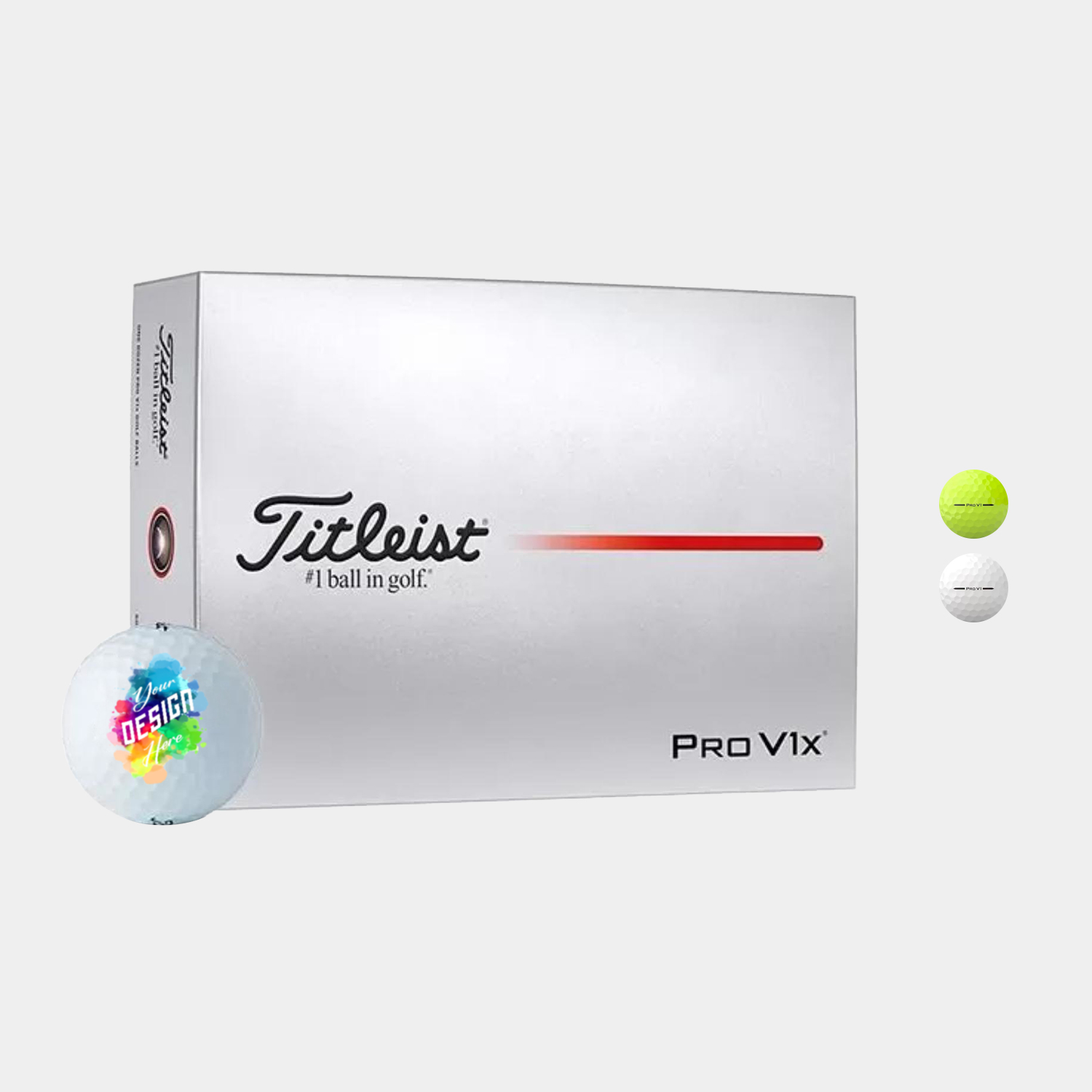 Titleist Pro V1x Golf Balls with Custom Imprints 2