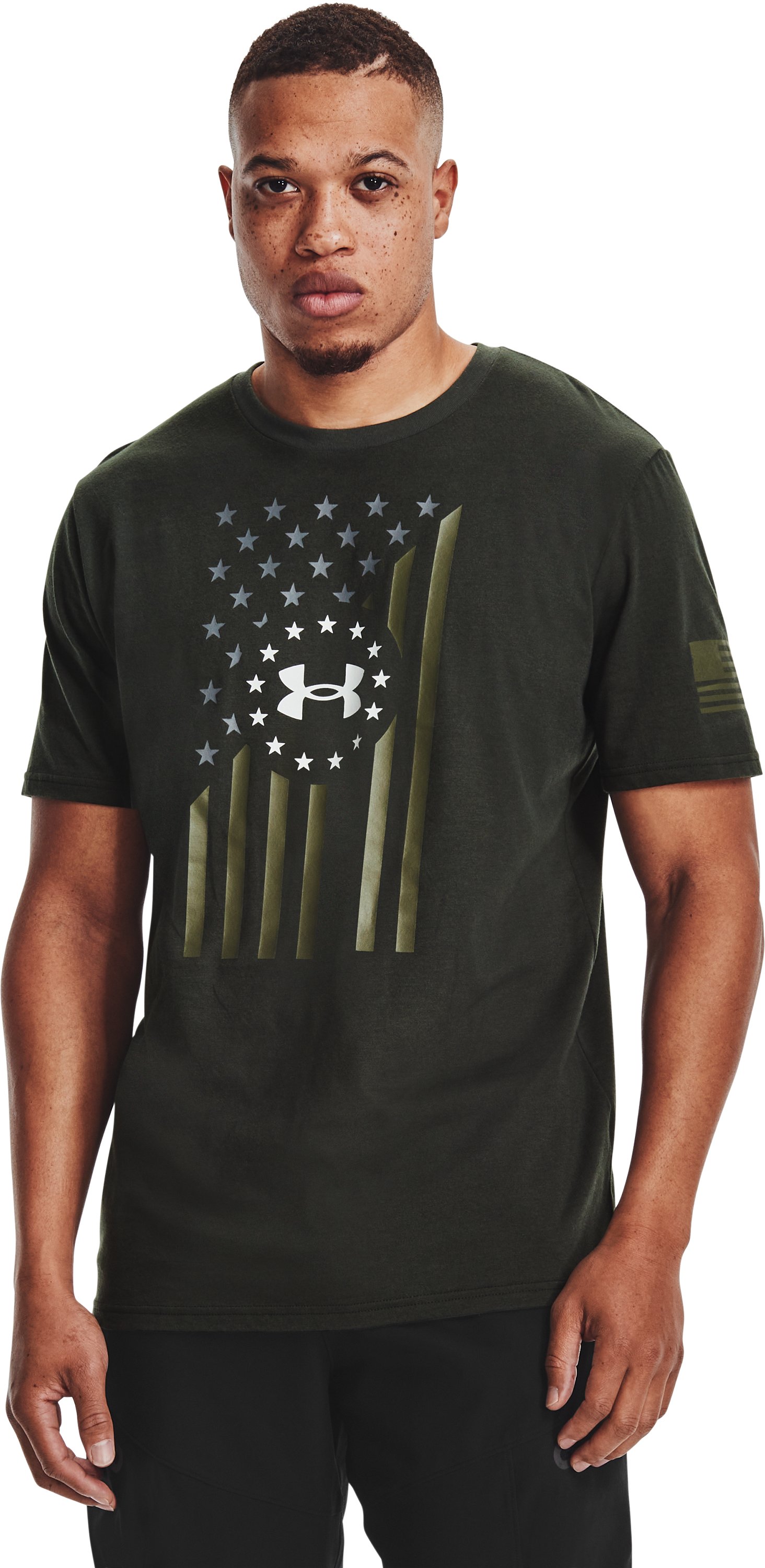 Men's UA Freedom Front Flag T-Shirt  1