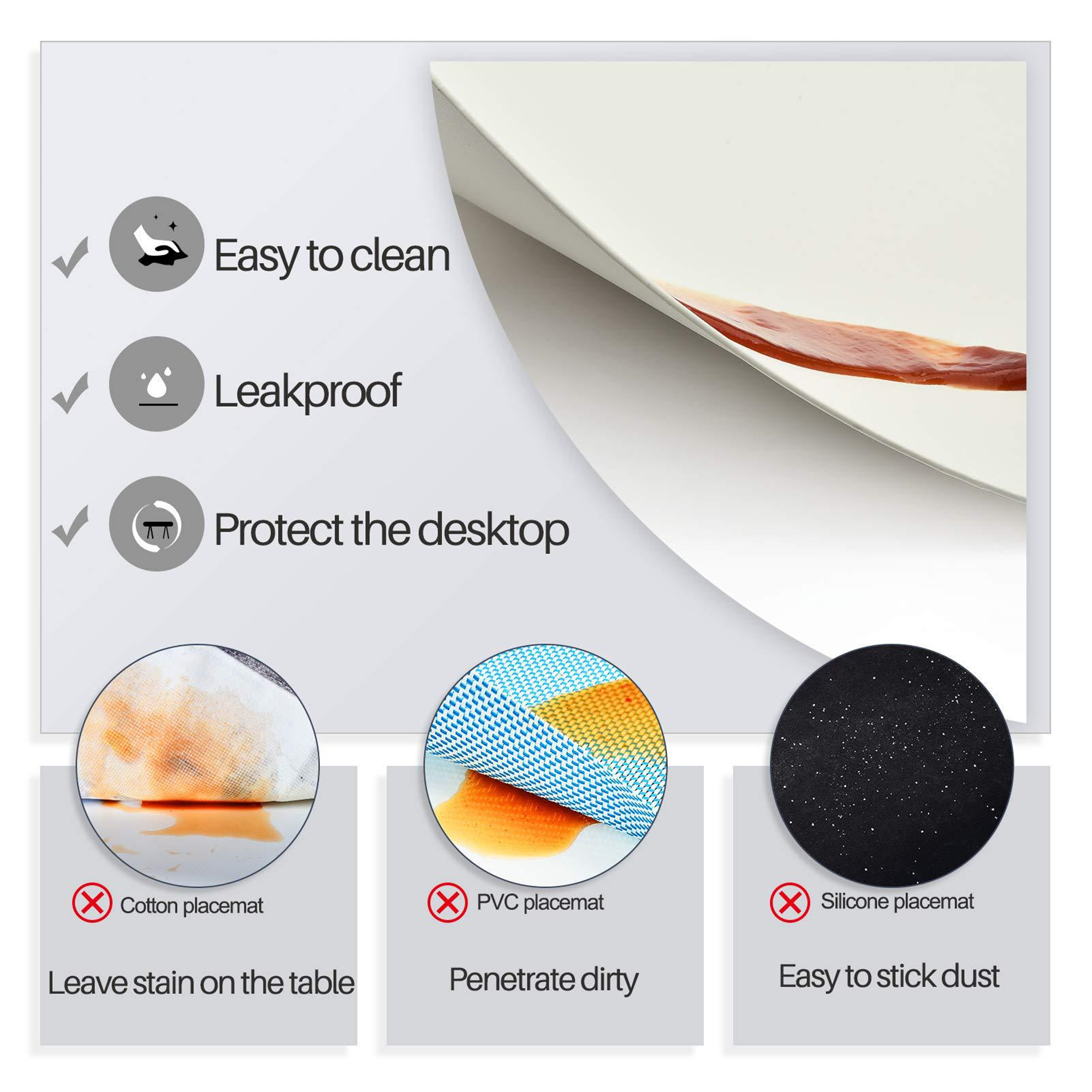 Faux Leather Placemat 5
