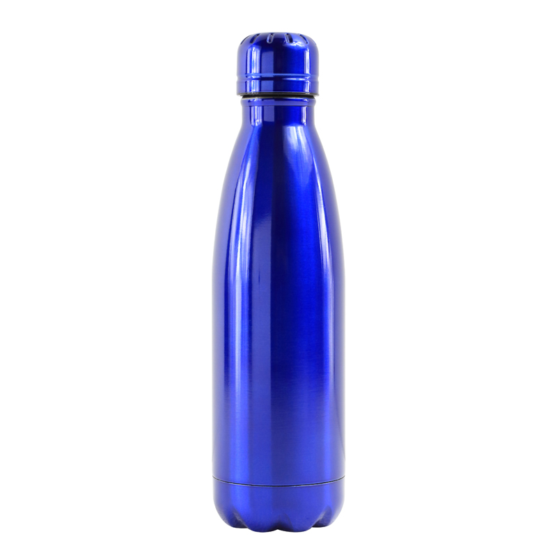 17 Oz. Atlantis Double Wall Stainless Steel Vacuum Insulated Bottle (Royal Blue), custom water bottle with logo imprint 3