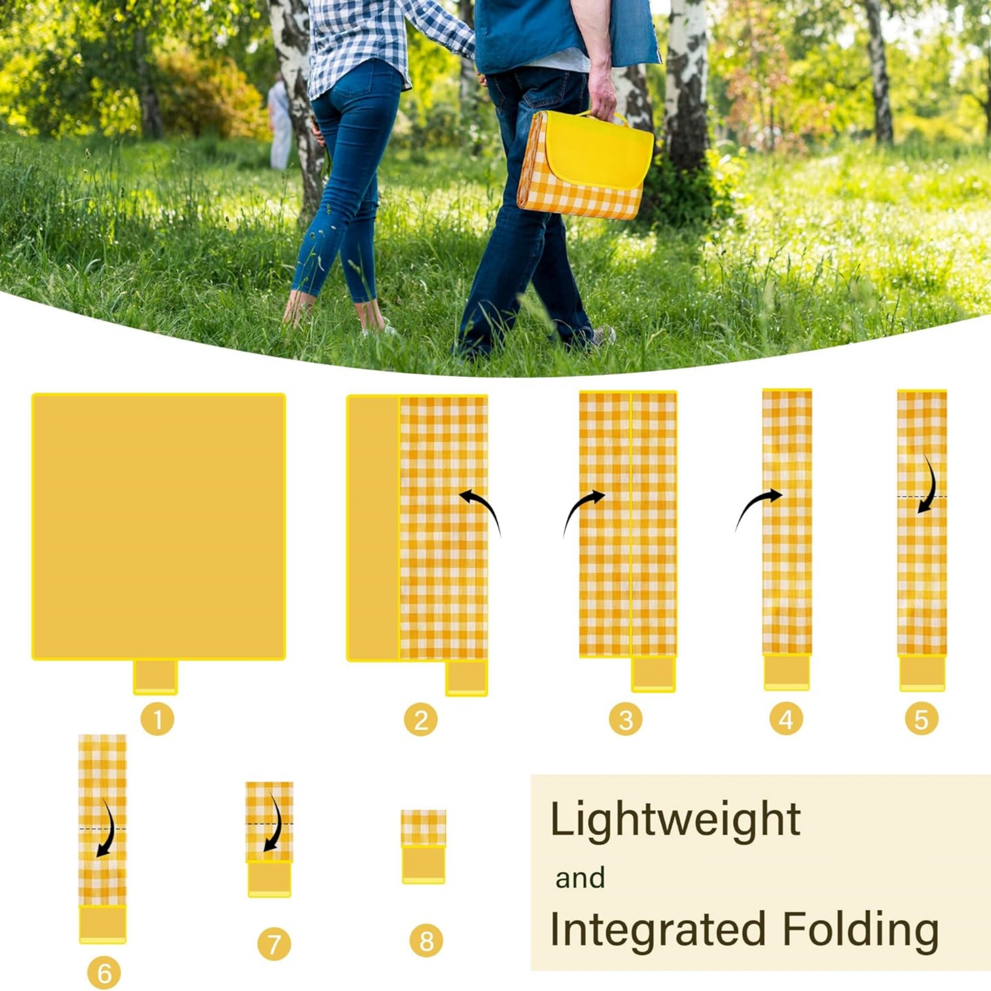 Plaids Picnic Blankets 60"x80" 6