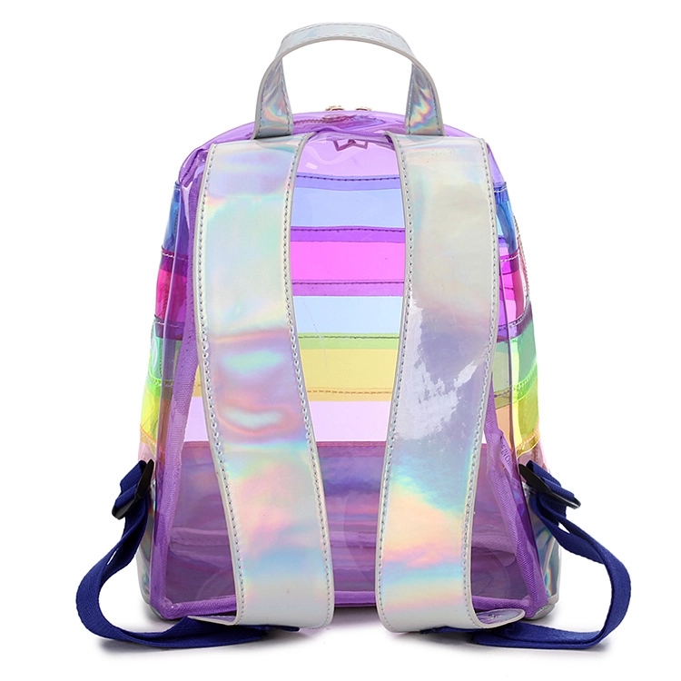 Multicolor Rainbow Mini Backpacks 8