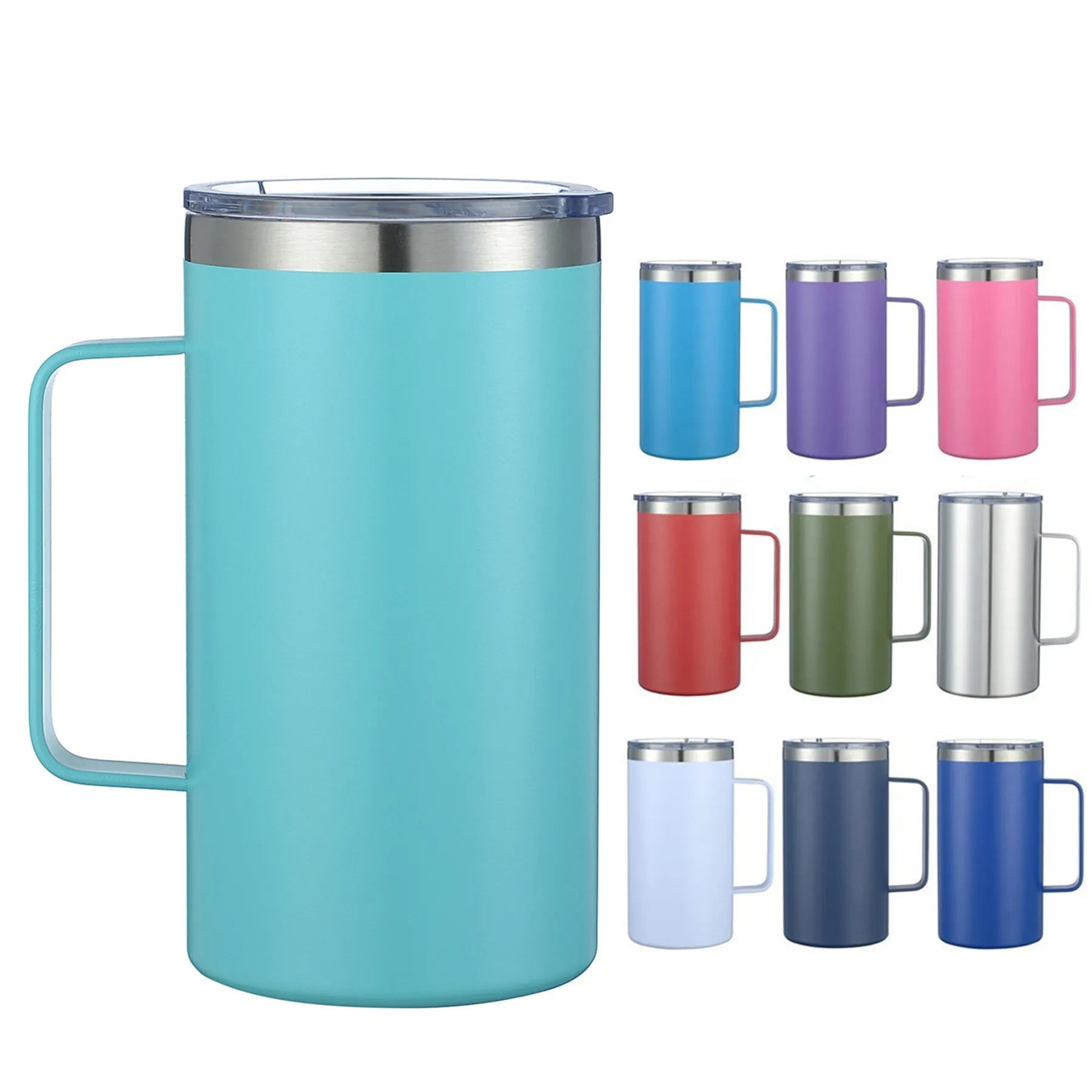 24oz Stainless Steel Double Wal Insulated Tumbler 9