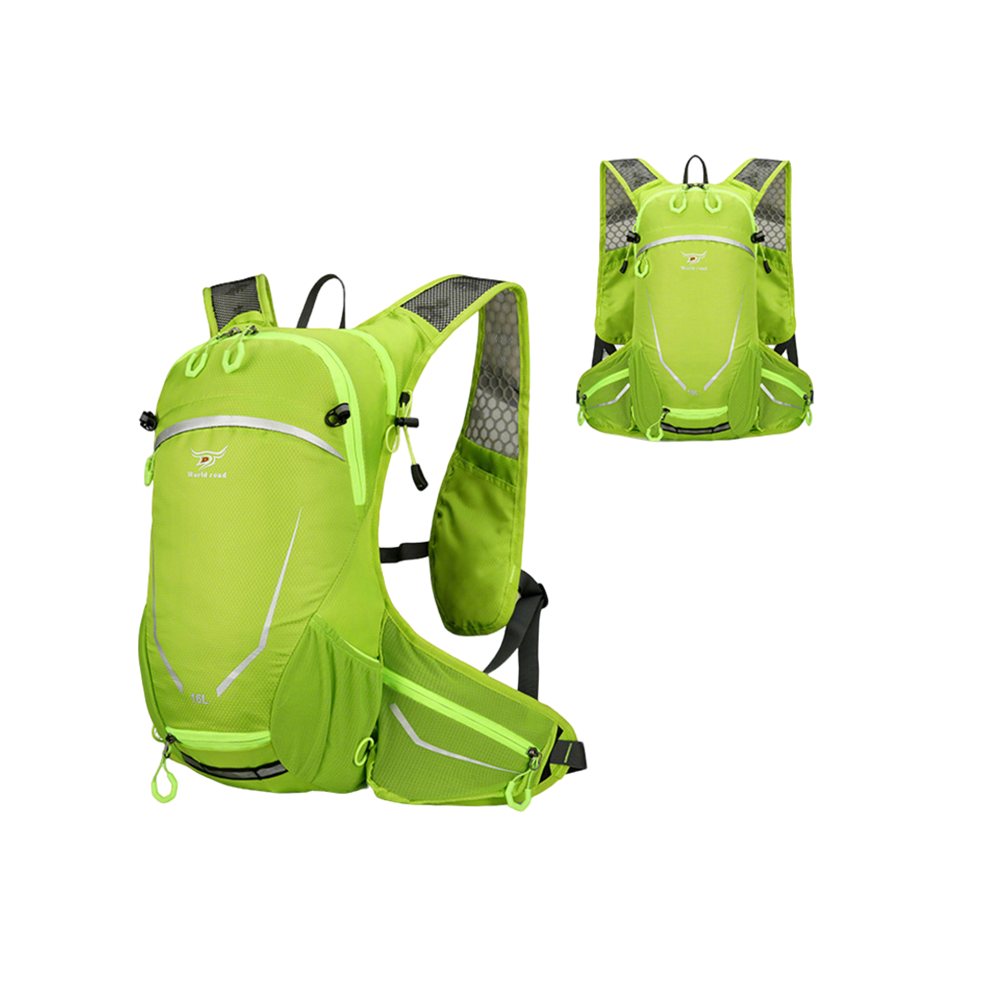 Lightweight Hydration Running Pack With Reflective Trim 11