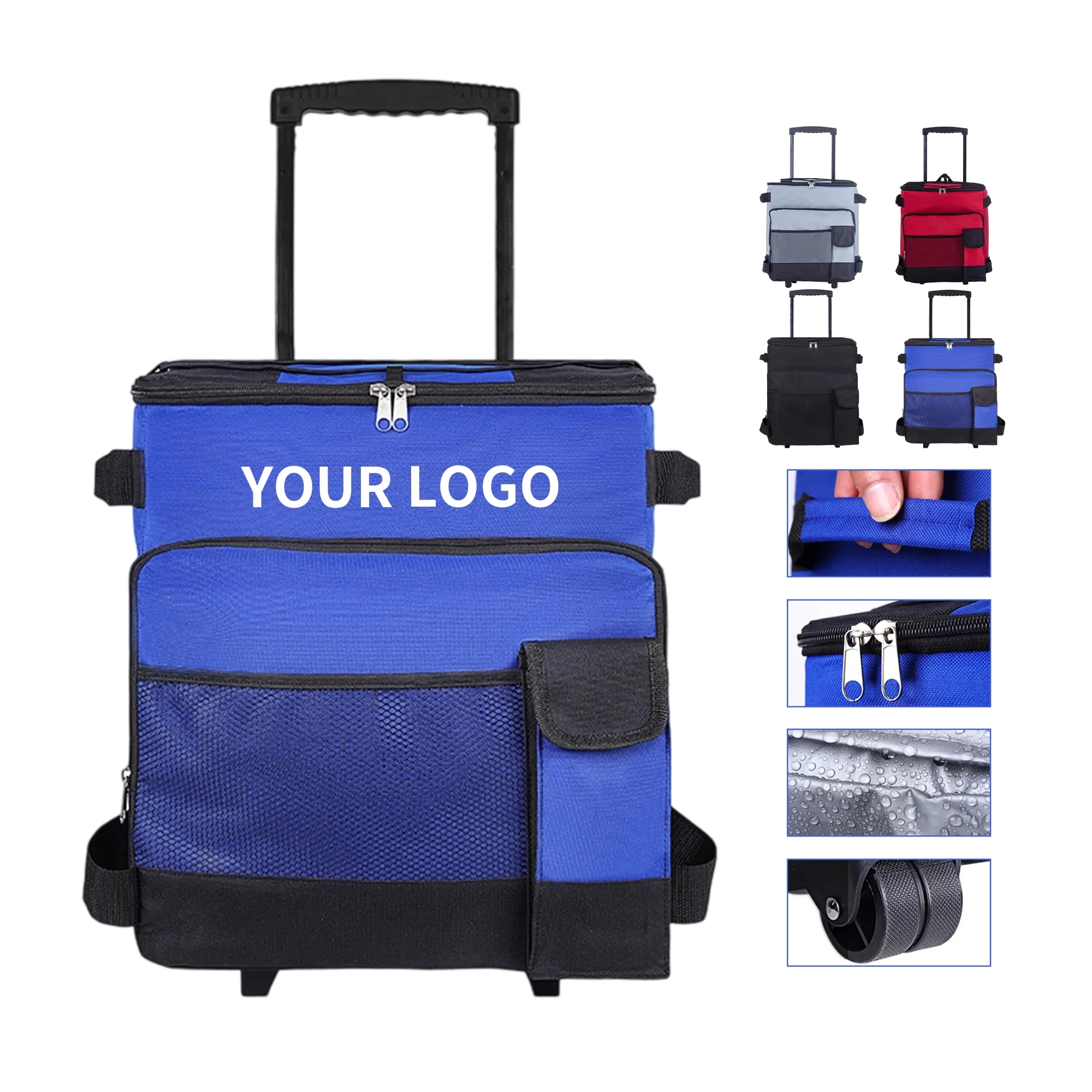Leakproof Wheeled Collapsible Cooler Bag 1