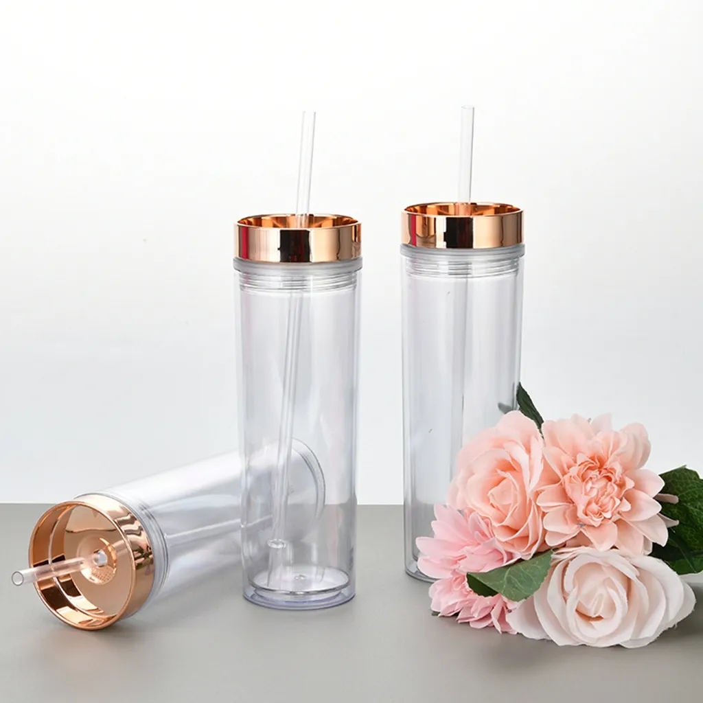 16 Oz. Plastic Double Wall Water Bottle 6
