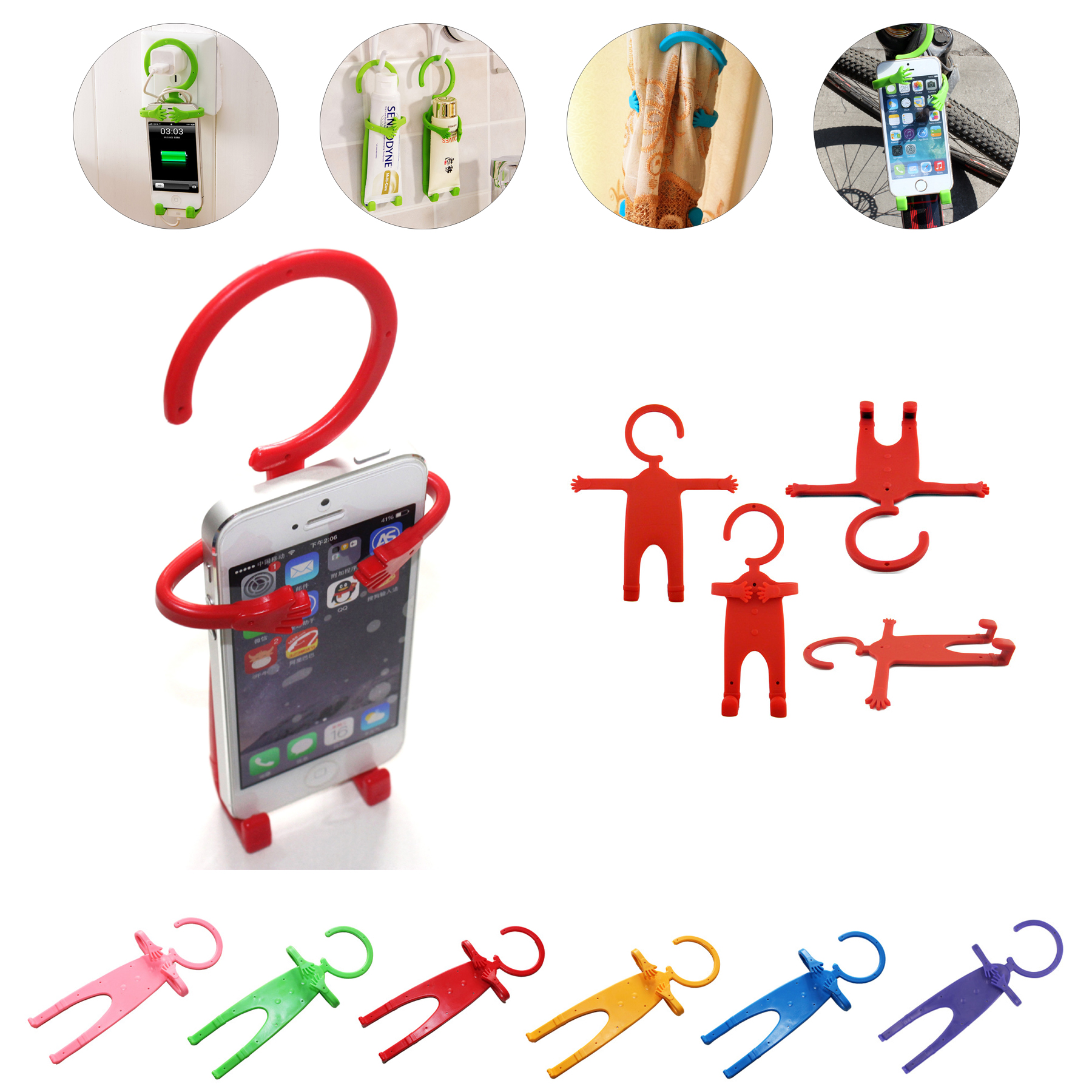 Flexible Unique Shape Mobile Phone Stand 1