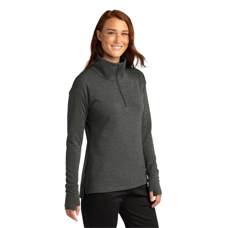 Sport-Tek Women's Sport-Wick Flex Fleece 1/4-Zip. 8