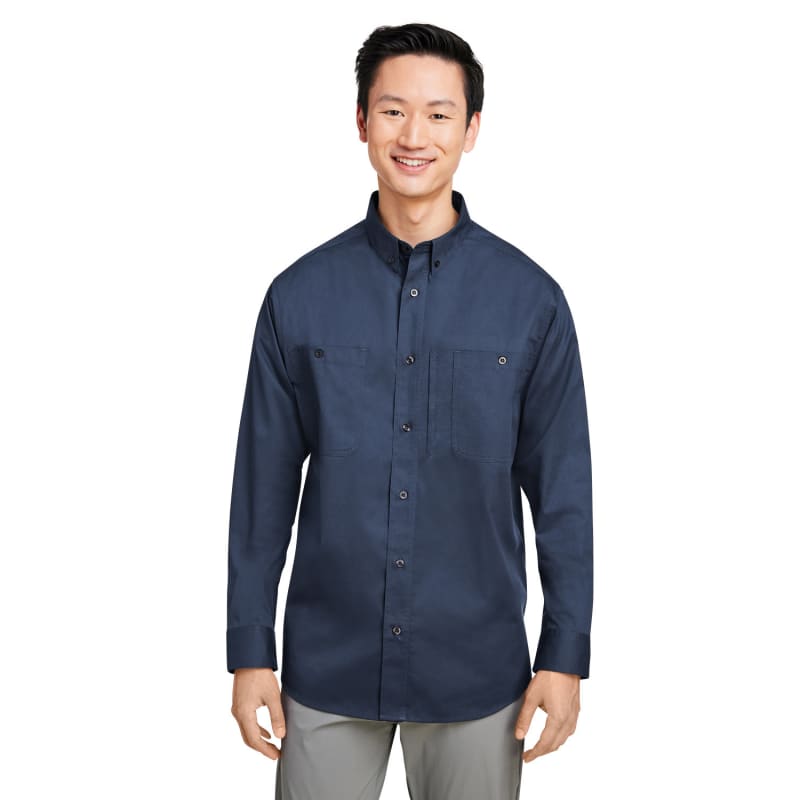 Harriton Men's Advantage IL Long-Sleeve Workshirt 2