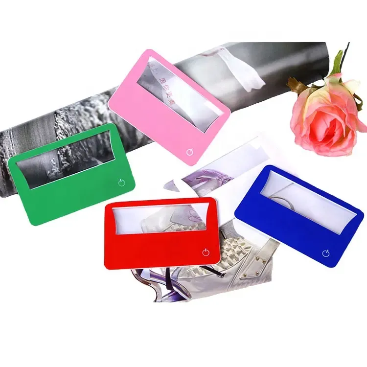 LED Credit Card Size 3X Magnifier 5