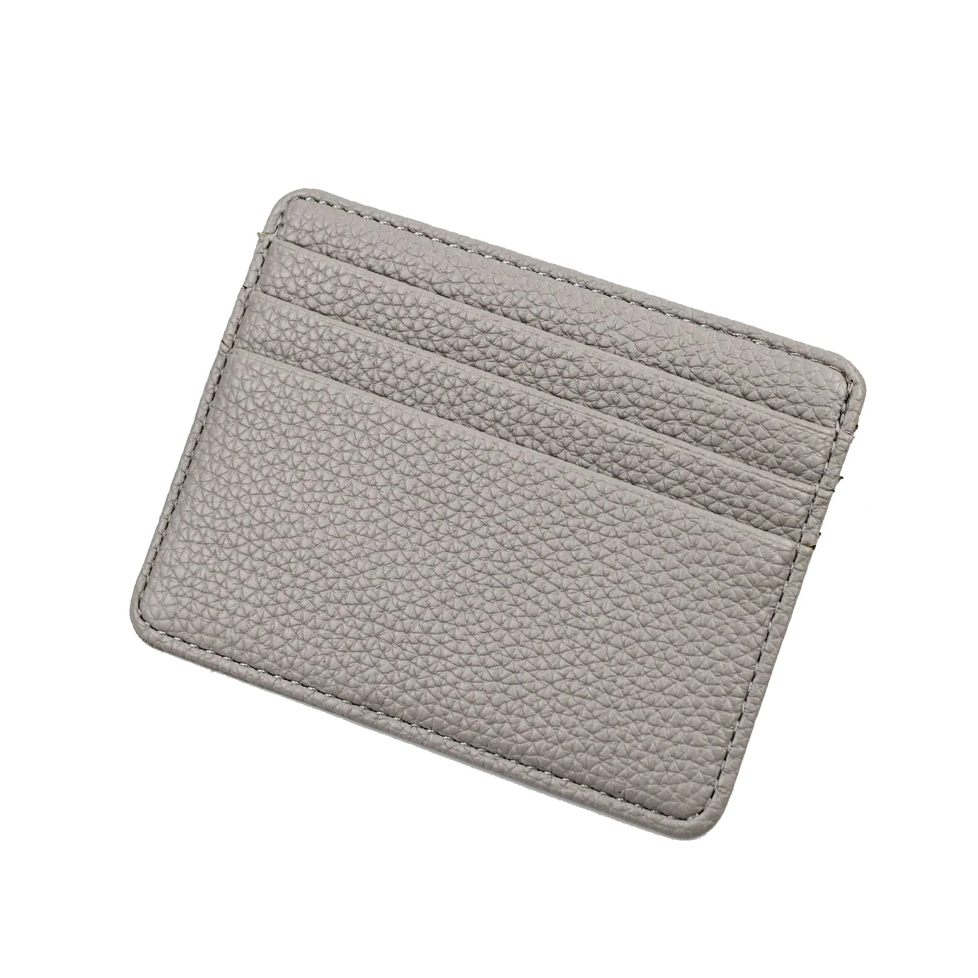 Credit Card Holder Slim Wallet Leather 4