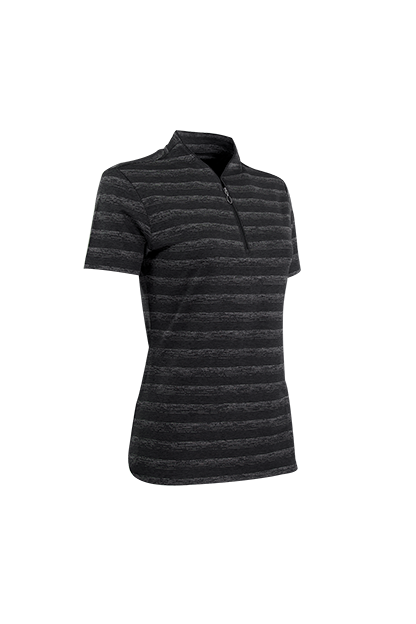 Women's Greg Norman LAB Stripe Polo 18