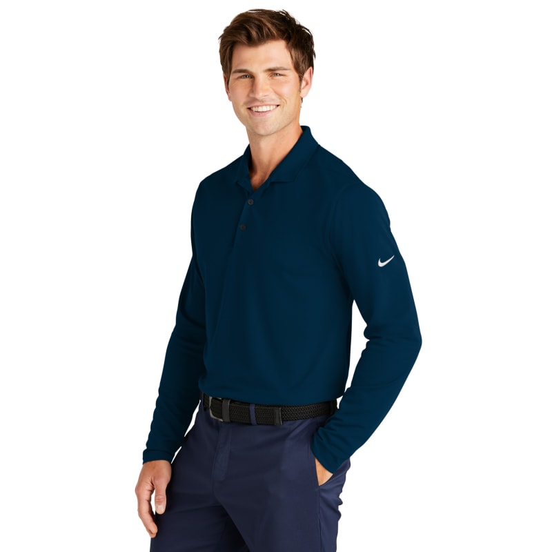 Nike Dri-FIT Micro Pique 2.0 Long Sleeve Polo 17