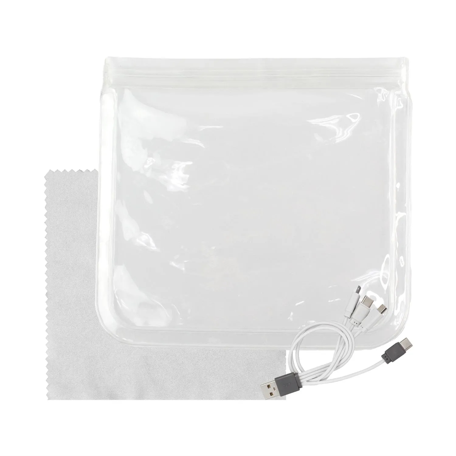 Clear Cable & Cloth Set 9