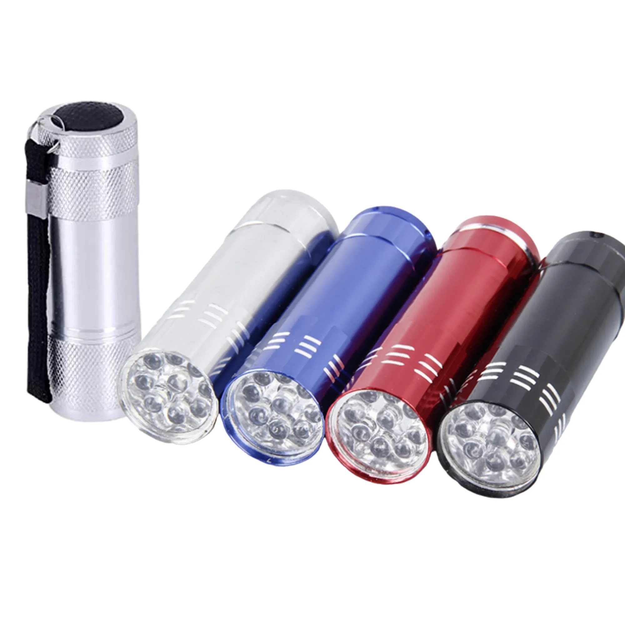 Emergency Aluminum LED Flashlights Keychain