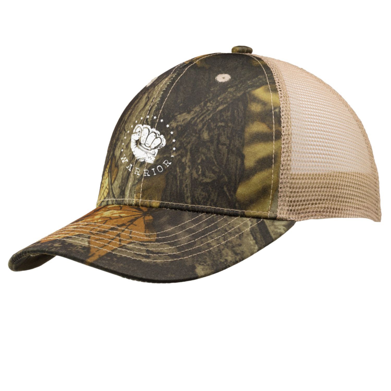 Cotton Camouflage Caps with Mesh Back 2
